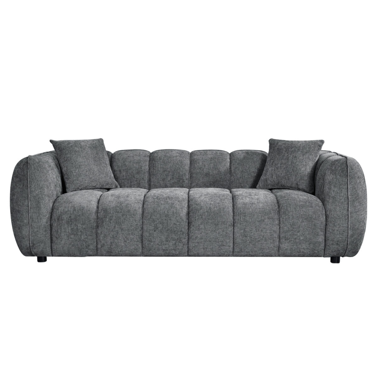 ΚΑΝΑΠΕΣ 3-ΘΕΣΙΟΣ LYKKE HM3323.01 ΓΚΡΙ ΥΦΑΣΜΑ 229x89x70Υεκ - Image 3