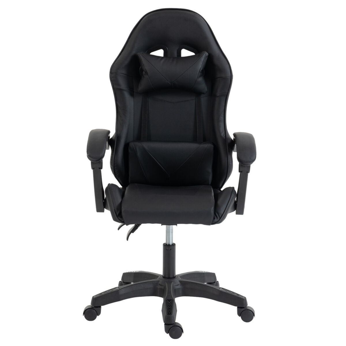 ΚΑΡΕΚΛΑ GAMING STRATUS HM1231.01 ΜΑΥΡΟ PVC--ΜΕ ΜΑΞIΛΑΡΑΚΙΑ ΜΕΣΗΣ/ΚΕΦΑΛΗΣ 62x62x119Υεκ - Image 3