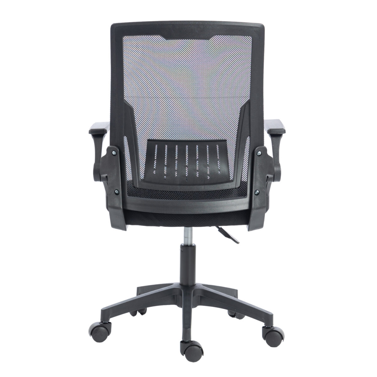 ΚΑΡΕΚΛΑ ΓΡΑΦΕΙΟΥ ZENITH HM1225.01 PP & MESH ΥΦΑΣΜΑ--ΜΑΥΡΟ 60x60x92-100Υεκ - Image 6