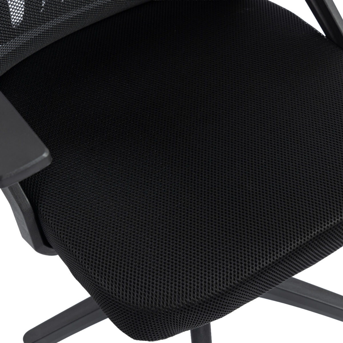 ΚΑΡΕΚΛΑ ΓΡΑΦΕΙΟΥ MATRON HM1226.01 ΜΑΥΡO PP & MESH ΥΦΑΣΜΑ 47x47x128Υεκ - Image 9