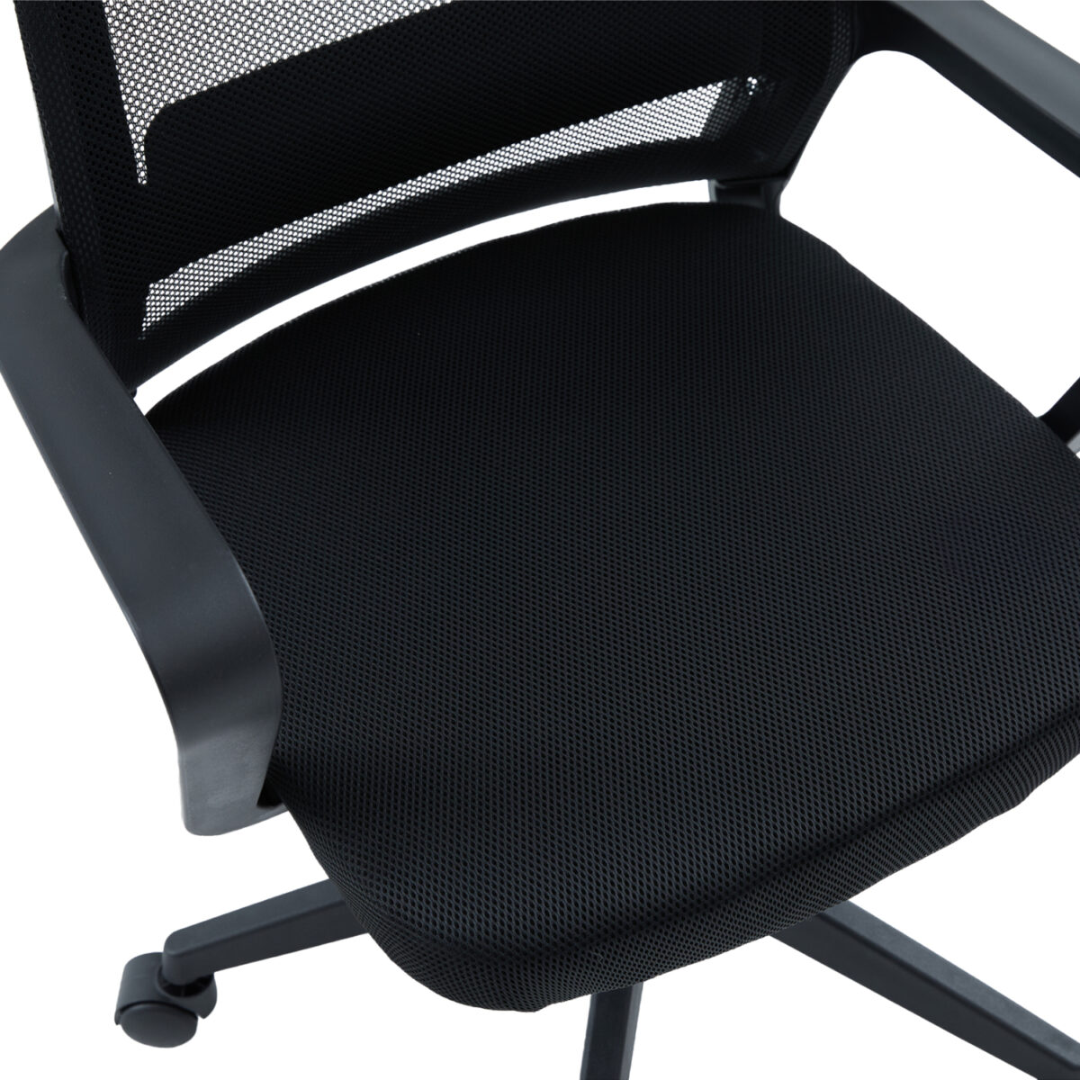 ΚΑΡΕΚΛΑ ΓΡΑΦΕΙΟΥ VELOCITY HM1229.01 ΜΑΥΡO MESH & PP 61x62x123Υεκ - Image 8