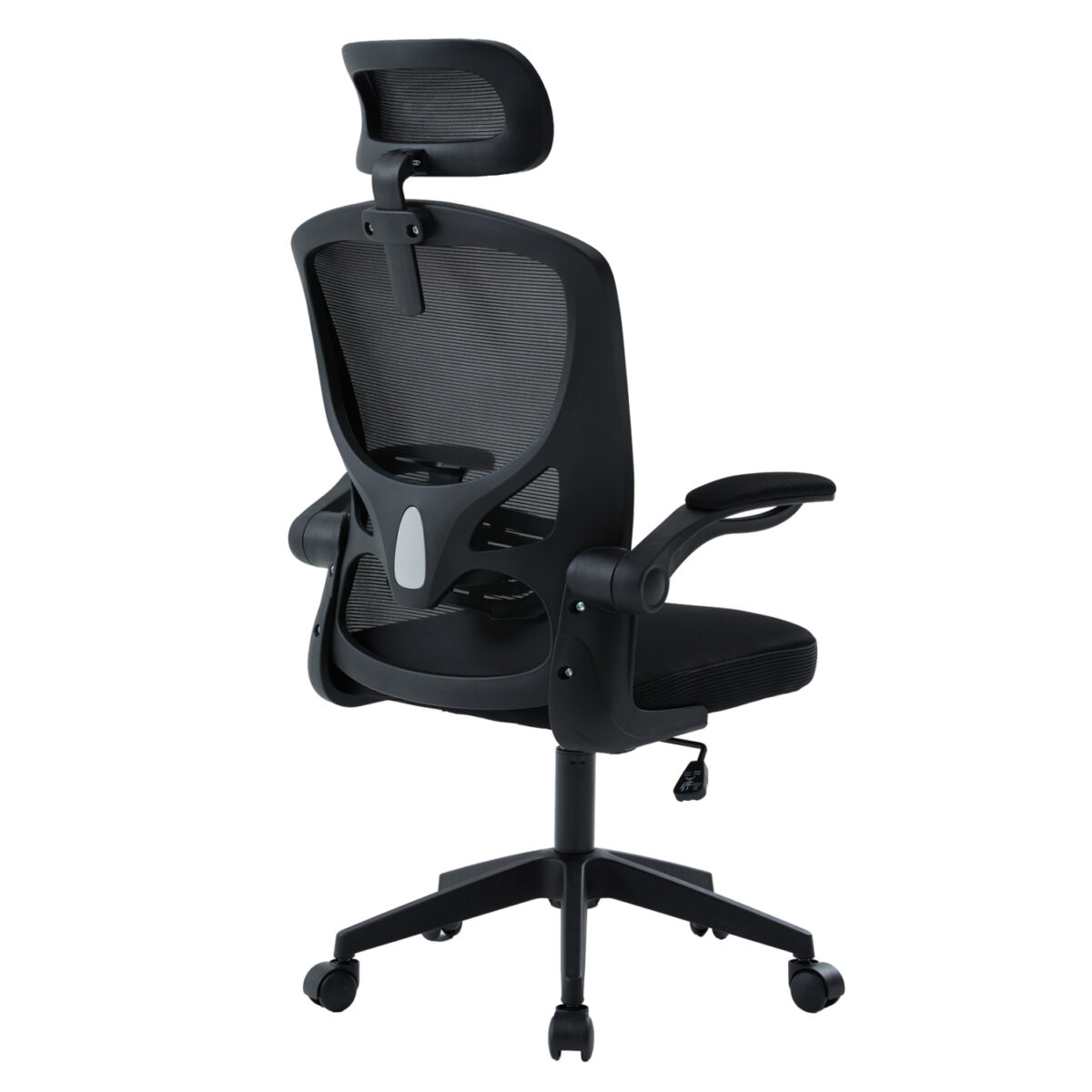ΚΑΡΕΚΛΑ ΓΡΑΦΕΙΟΥ FLOATER HM1230.01 ΜΑΥΡO MESH & PP 62x62x106-116Υεκ - Image 5