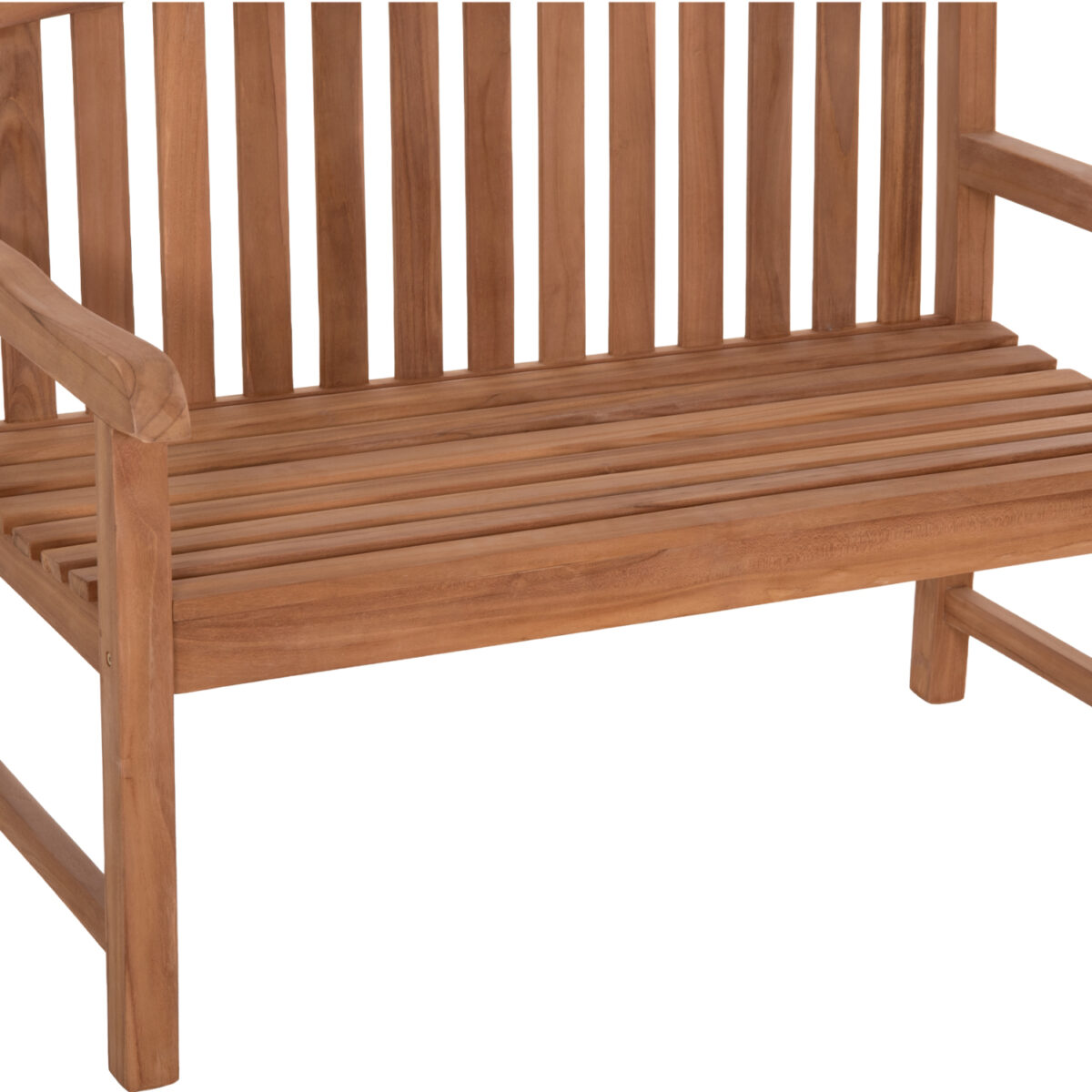 ΠΑΓΚΑΚΙ ΚΗΠΟΥ 2ΘΕΣΙΟ ELENA HM6651 ΞΥΛΟ TEAK--ΦΥΣΙΚΟ 120x60x95Υεκ. - Image 8