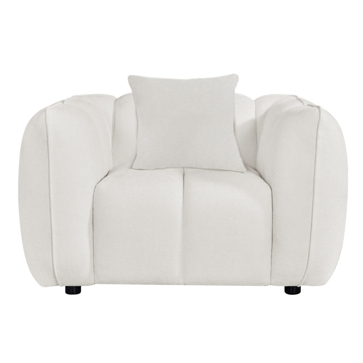 ΣΕΤ ΚΑΝΑΠΕΣ ΓΩΝΙΑ (ΑΡΙΣΤΕΡΗ)-ΠΟΛΥΘΡΟΝΑ LOUNGE LYKKE HM10820.02L ΕΚΡΟΥ ΥΦΑΣΜΑ - Image 4