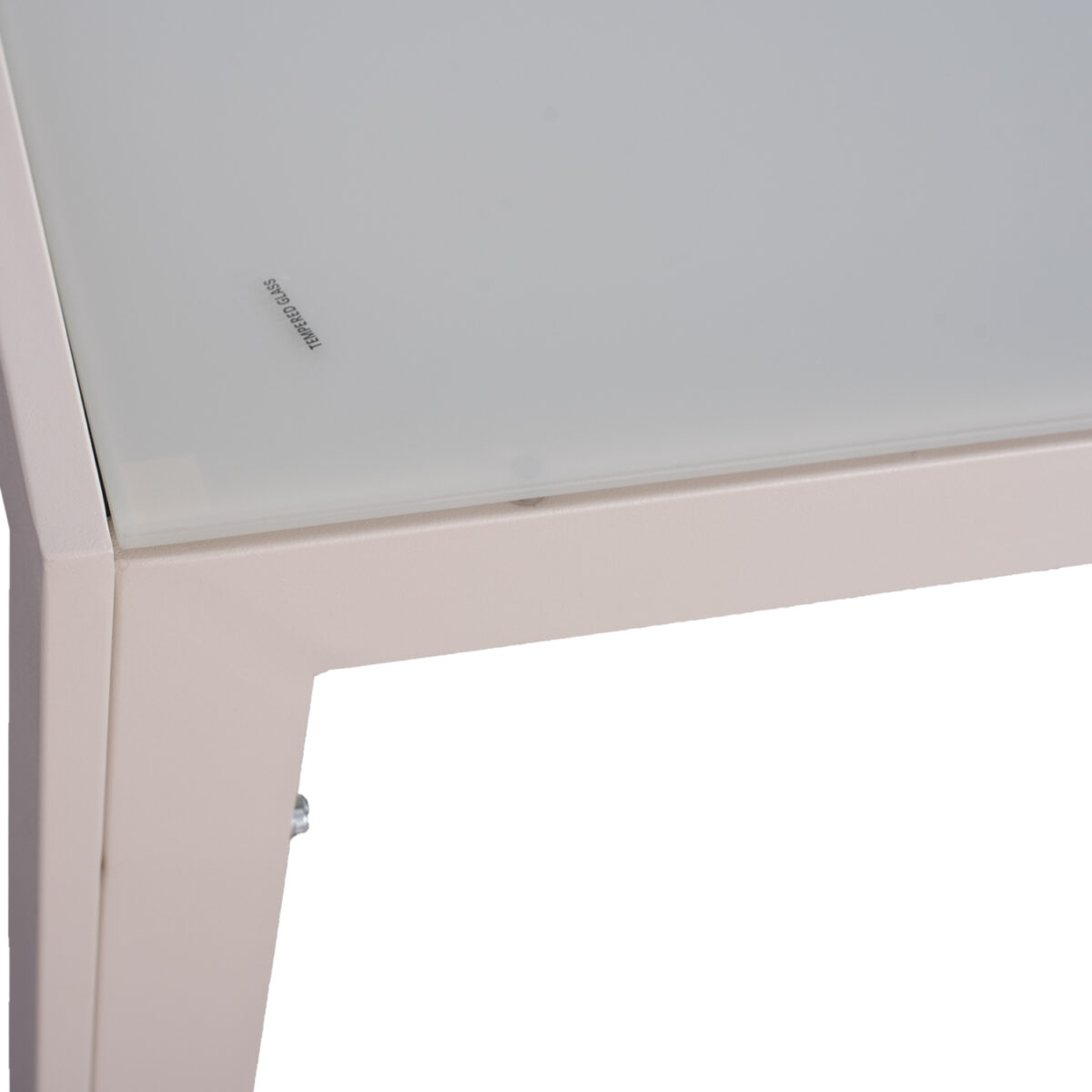 ΣΕΤ ΤΡΑΠΕΖΑΡΙΑΣ 7ΤΜΧ GRET HM10877.03 ΤΡΑΠΕΖΙ ΜΕΤΑΛ.ΛΕΥΚΟ--ΚΑΡΕΚΛΕΣ ΑΛΟΥΜΙΝΙΟΥ - Image 5