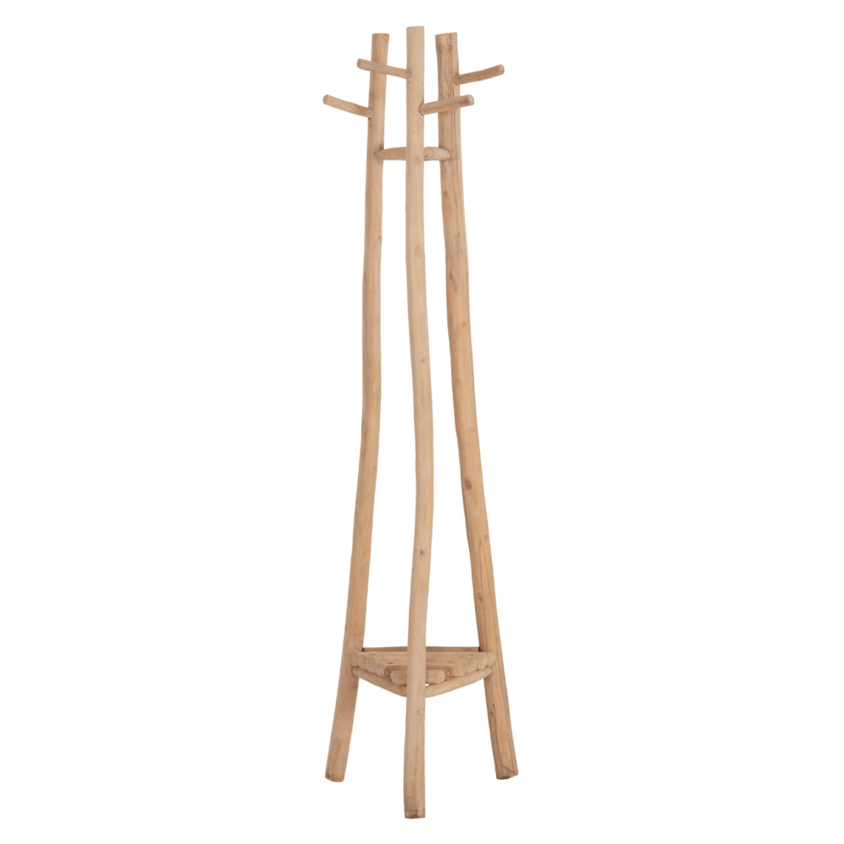 ΚΑΛΟΓΕΡΟΣ ΜΕ 3 ΚΟΛΩΝΕΣ TRIDEM HM4881 ΞΥΛΟ TEAK ΣΕ ΦΥΣΙΚΟ 52x52x200Υεκ. - Image 7