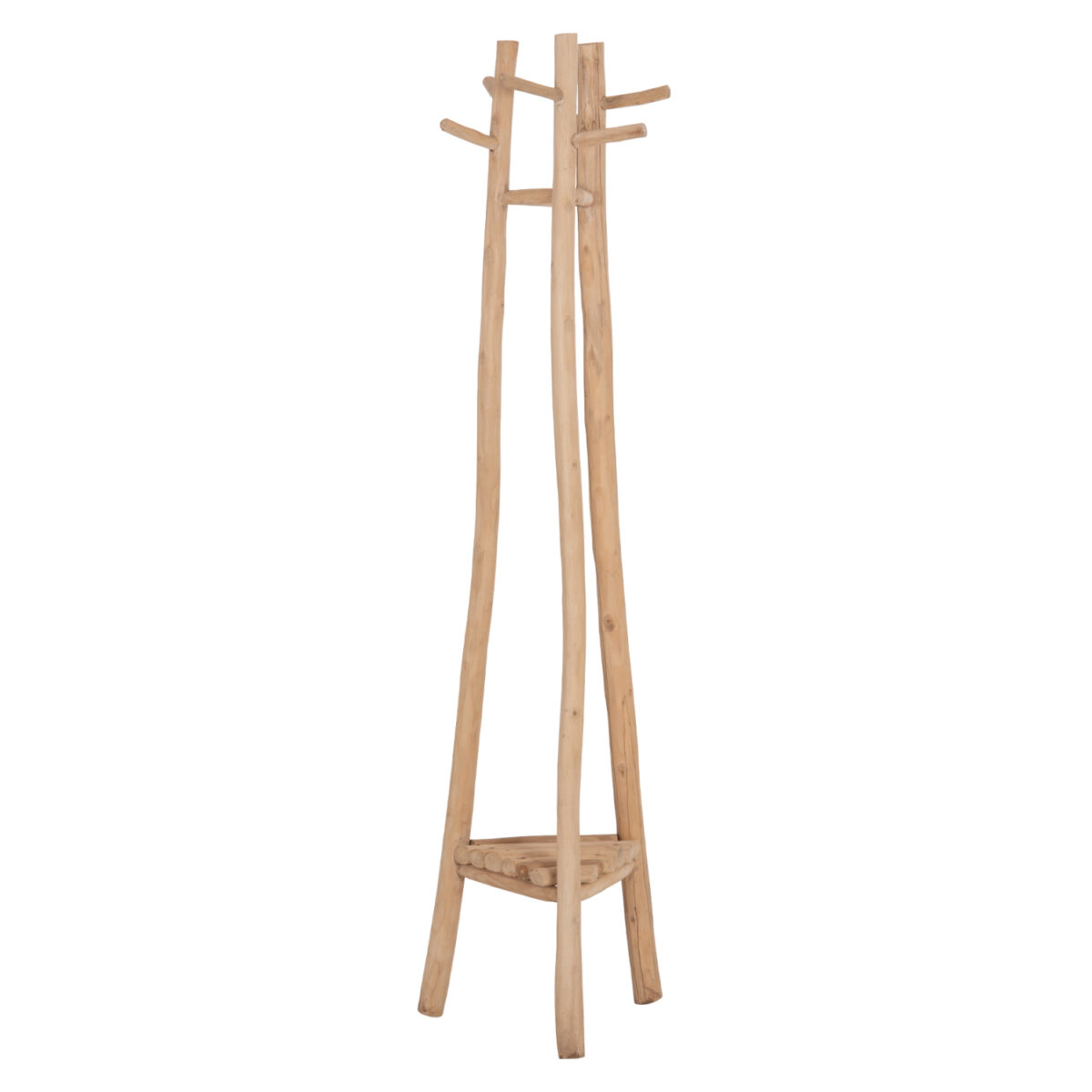 ΚΑΛΟΓΕΡΟΣ ΜΕ 3 ΚΟΛΩΝΕΣ TRIDEM HM4881 ΞΥΛΟ TEAK ΣΕ ΦΥΣΙΚΟ 52x52x200Υεκ. - Image 8