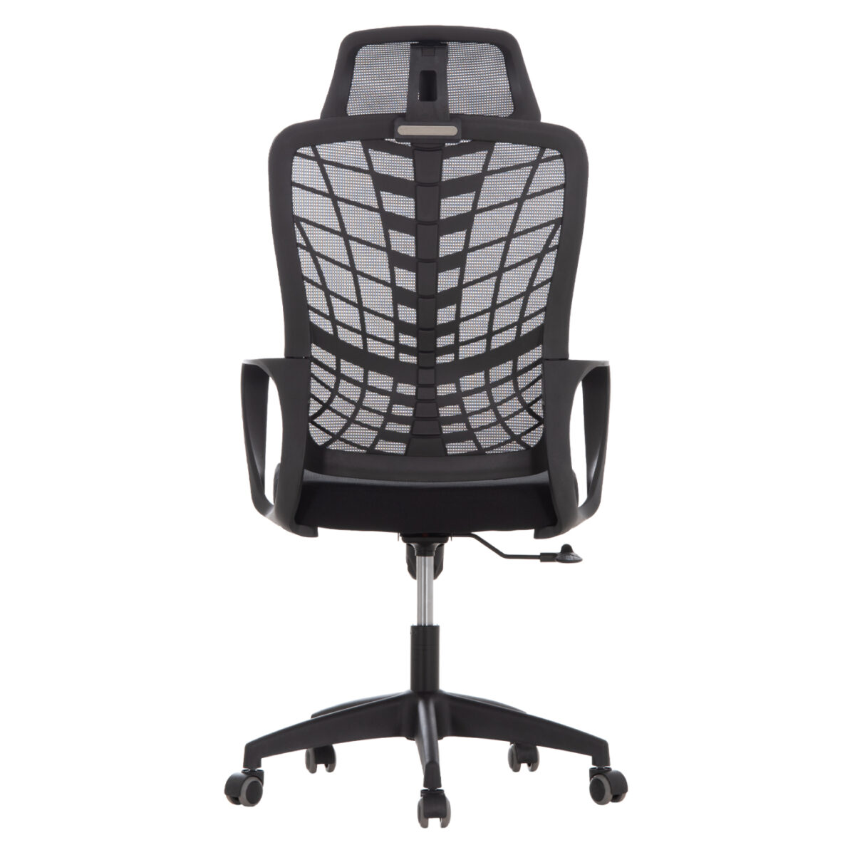 ΚΑΡΕΚΛΑ ΓΡΑΦΕΙΟΥ ELVAR HM1219.01 ΜΑΥΡO MESH--ΒΑΣΗ ΠΟΛΥΠΡΟΠΥΛΕΝΙΟΥ 63x56x125Υεκ - Image 6