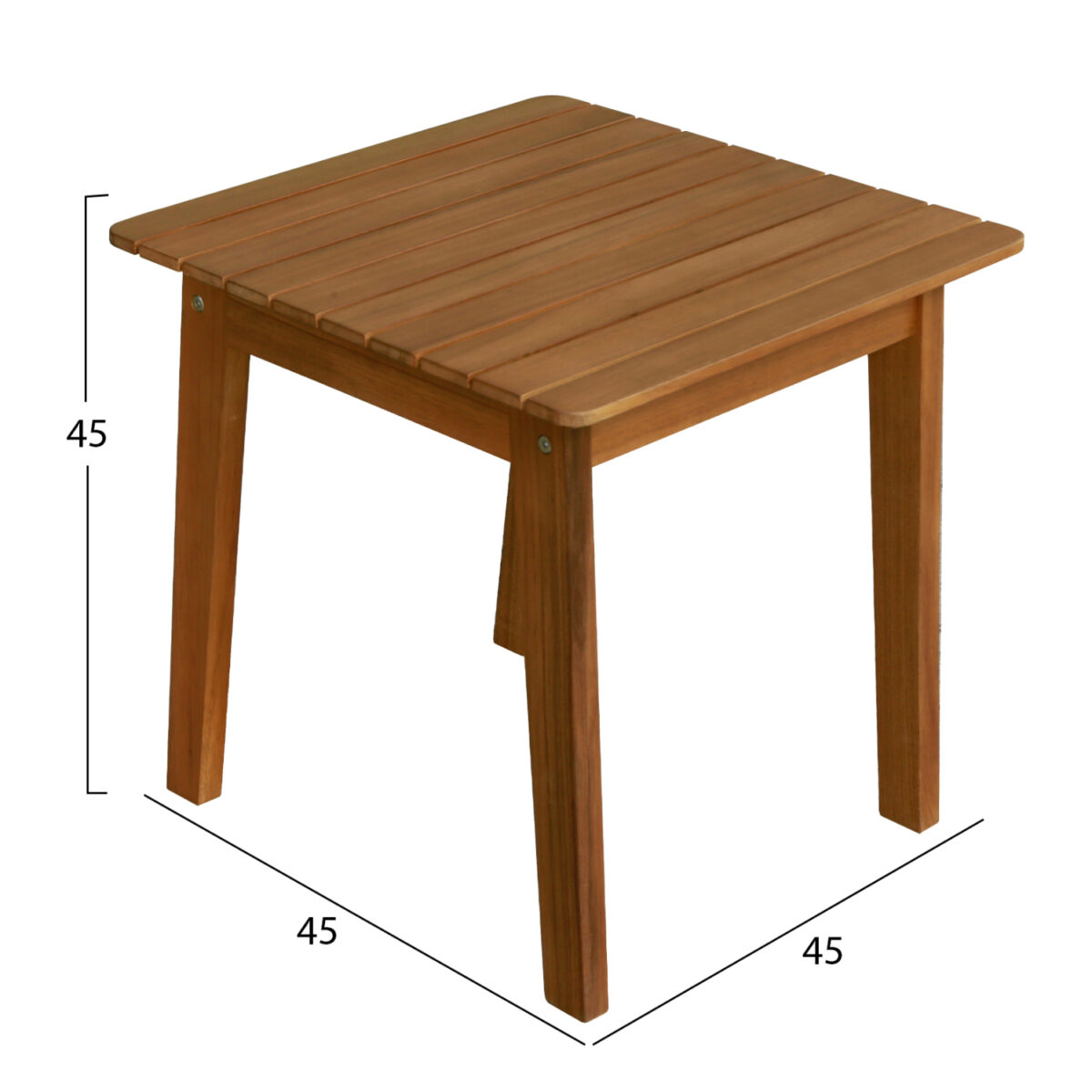 LOUNGE ΣΕΤ SOLARA HM10892 ΤΡΑΠΕΖΑΚΙ & 2 ΠΟΛΥΘΡΟΝΕΣ--ΞΥΛΟ ΑΚΑΚΙΑΣ--ΕΚΡΟΥ ΜΑΞΙΛΑΡΙΑ - Image 3