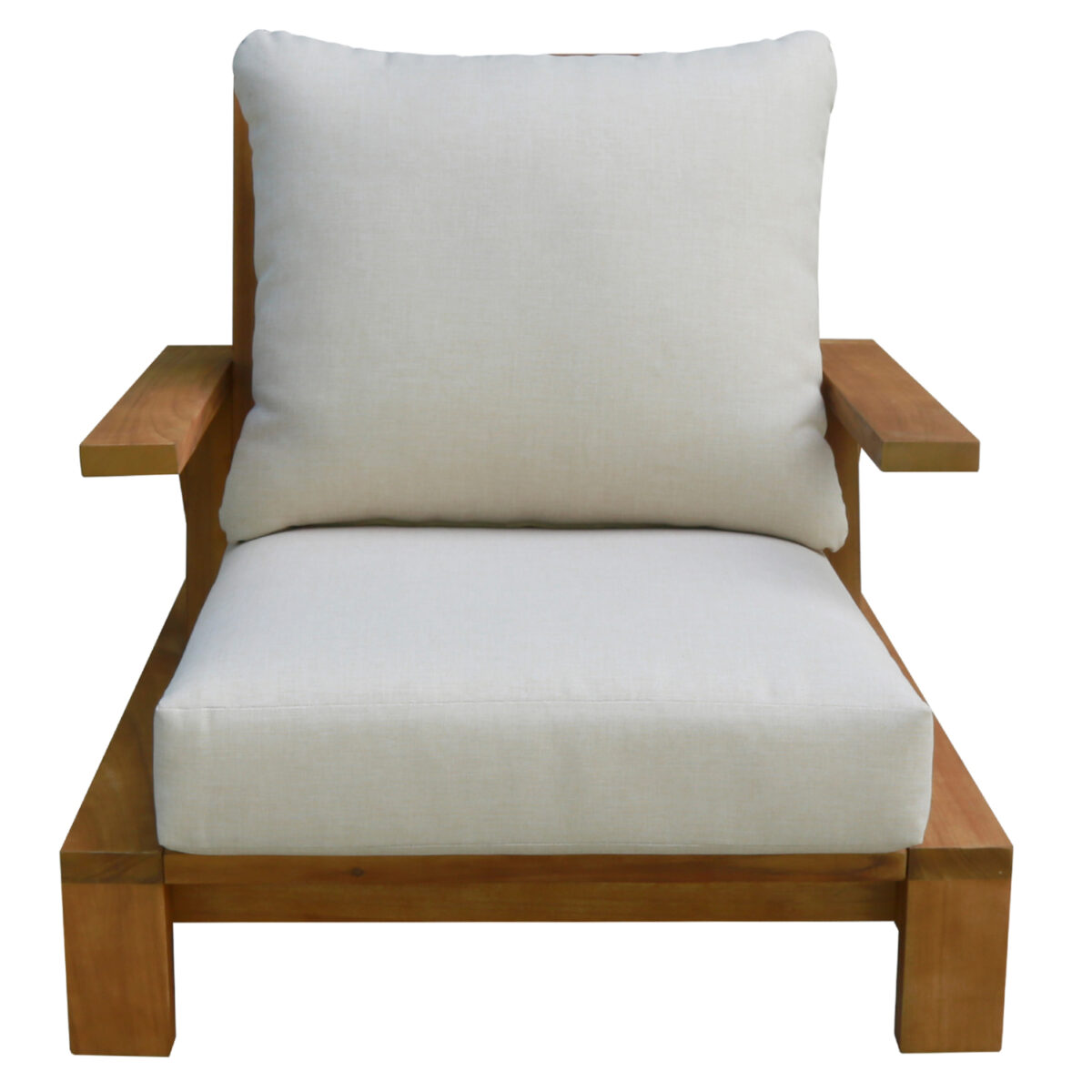 LOUNGE ΣΕΤ MIREX HM10893 ΤΡΑΠΕΖΑΚΙ & 2 ΠΟΛΥΘΡΟΝΕΣ--ΞΥΛΟ ΑΚΑΚΙΑΣ--ΕΚΡΟΥ ΜΑΞΙΛΑΡΙΑ - Image 4