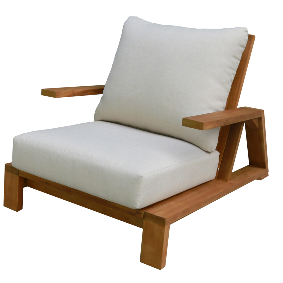 LOUNGE ΣΕΤ MIREX HM10893 ΤΡΑΠΕΖΑΚΙ & 2 ΠΟΛΥΘΡΟΝΕΣ--ΞΥΛΟ ΑΚΑΚΙΑΣ--ΕΚΡΟΥ ΜΑΞΙΛΑΡΙΑ - Image 5
