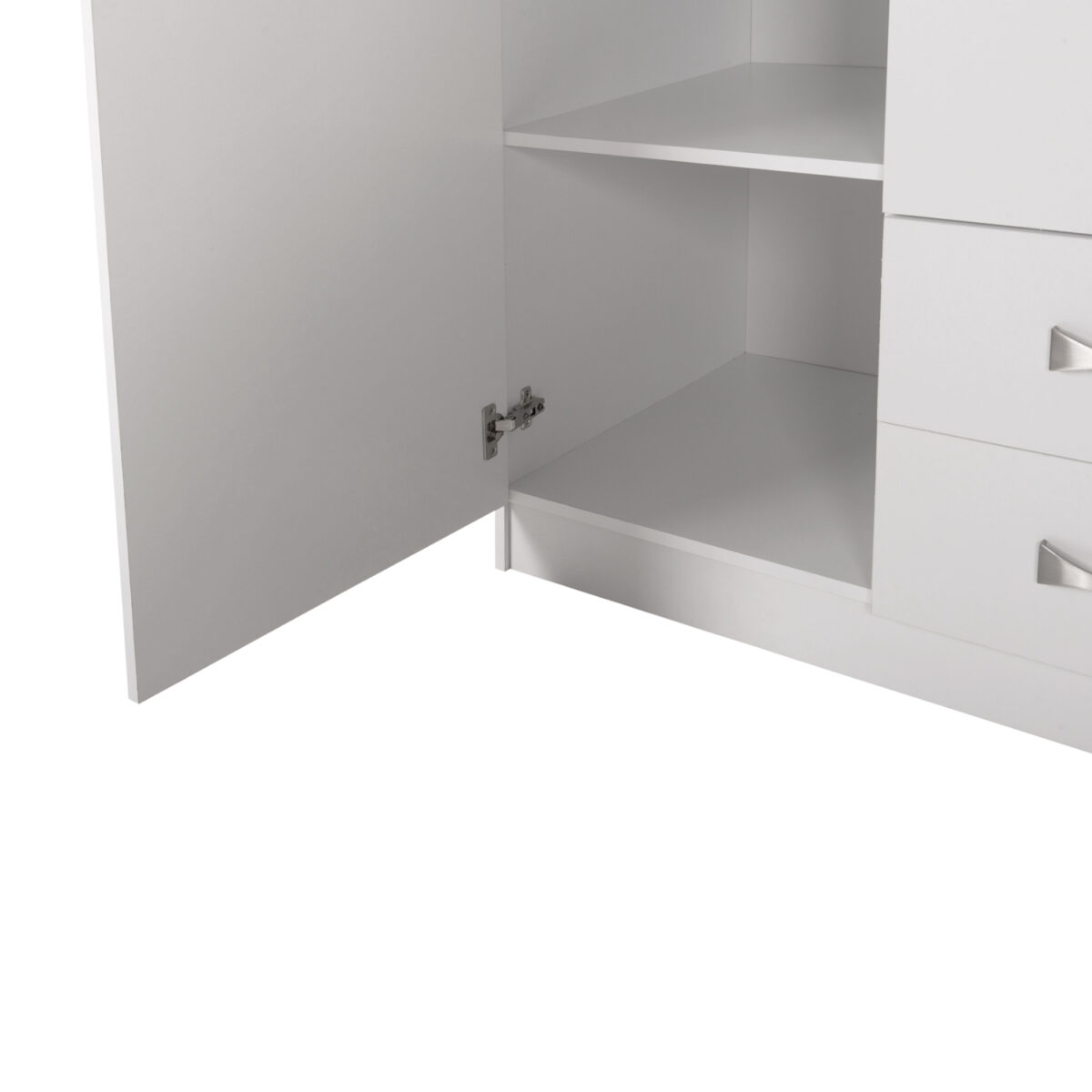 ΝΤΟΥΛΑΠΑ 3ΦΥΛΛΗ ΜΕ ΠΑΤΑΡΙ CARLY HM10891.05 ΜΕΛΑΜΙΝΗ ΣΕ ΛΕΥΚΟ 150X55Χ240Υεκ. - Image 5