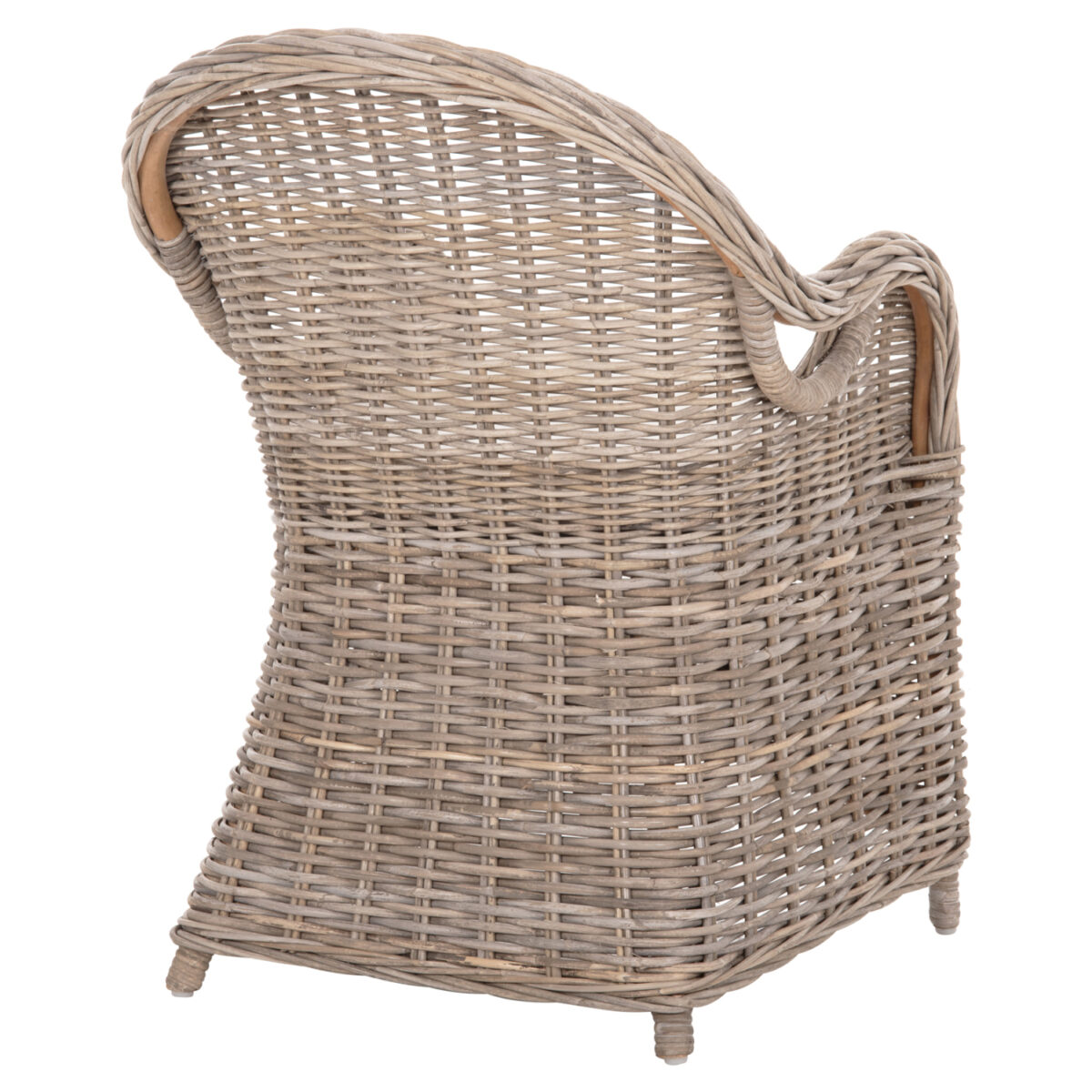 ΠΟΛΥΘΡΟΝΑ ΜΕ ΕΚΡΟΥ ΜΑΞΙΛΑΡΙ KEYLA HM9536 ΚΑΦΕ RATTAN 63x65x87Υεκ. - Image 5