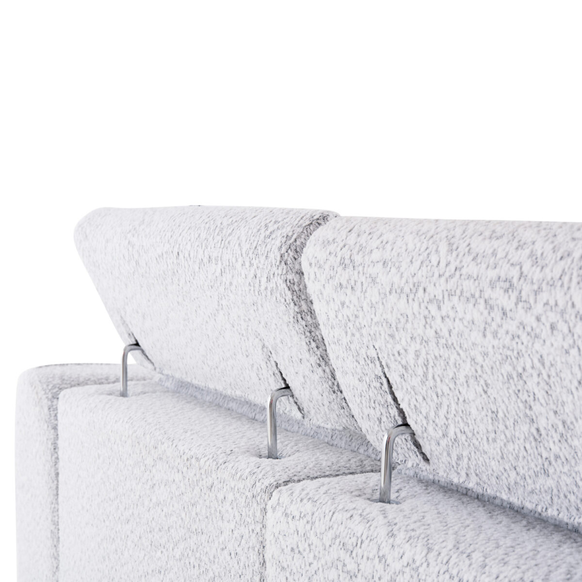ΚΑΝΑΠΕΣ ΑΡΙΣΤΕΡΗ ΓΩΝΙΑ 3Θ ΜΕ RECLINE VALENTE HM3317.01L ΑΝΟΙΧΤΟ ΓΚΡΙ ΥΦΑΣΜΑ 275x160x104Yεκ - Image 8