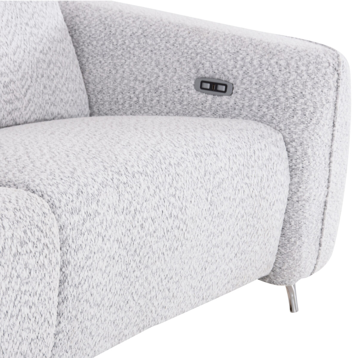 ΚΑΝΑΠΕΣ ΑΡΙΣΤΕΡΗ ΓΩΝΙΑ 3Θ ΜΕ RECLINE VALENTE HM3317.01L ΑΝΟΙΧΤΟ ΓΚΡΙ ΥΦΑΣΜΑ 275x160x104Yεκ - Image 10