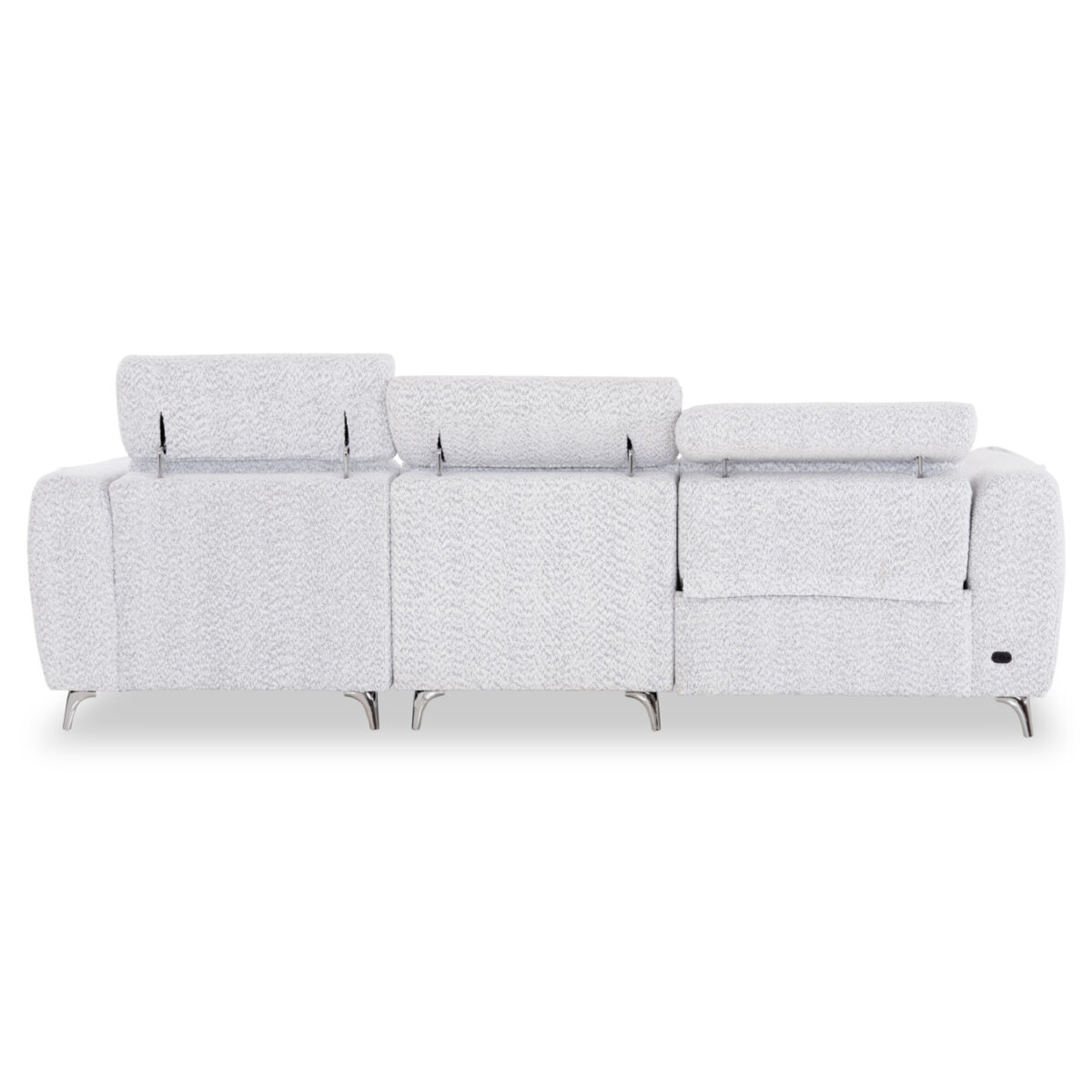 ΚΑΝΑΠΕΣ ΔΕΞΙΑ ΓΩΝΙΑ 3Θ ΜΕ RECLINE VALENTE HM3317.01R ΑΝΟΙΧΤΟ ΓΚΡΙ ΥΦΑΣΜΑ 275x160x104Yεκ - Image 6