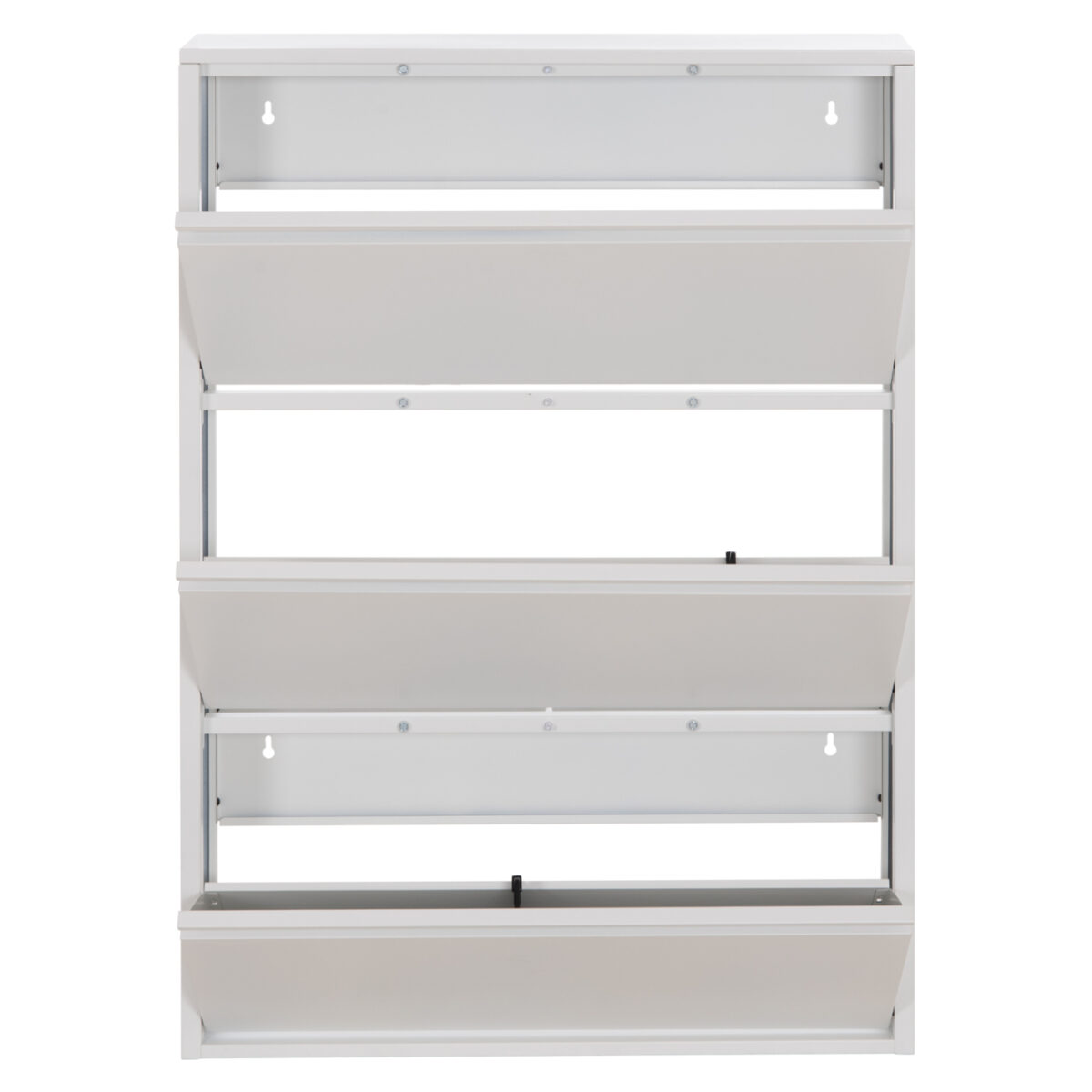 ΠΑΠΟΥΤΣΟΘΗΚΗ STARK HM6633.02 ΜΕΤΑΛΛΙΚΗ ΛΕΥΚΗ--3 ΜΑΓΝΗΤΙΚΕΣ ΠΟΡΤΕΣ 71x15x103Υεκ - Image 4
