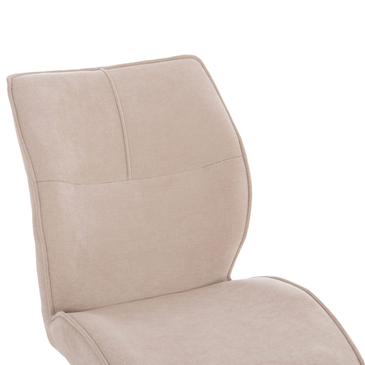 ΣΕΤ ΤΡΑΠΕΖΑΡΙΑΣ 5ΤΜΧ GAFF HM10847.02 MDF TOP ΦΥΣΙΚΟ--ΥΦΑΣΜΑ ΜΠΕΖ & ΜΕΤΑΛΛΟ ΜΑΥΡΟ - Image 7