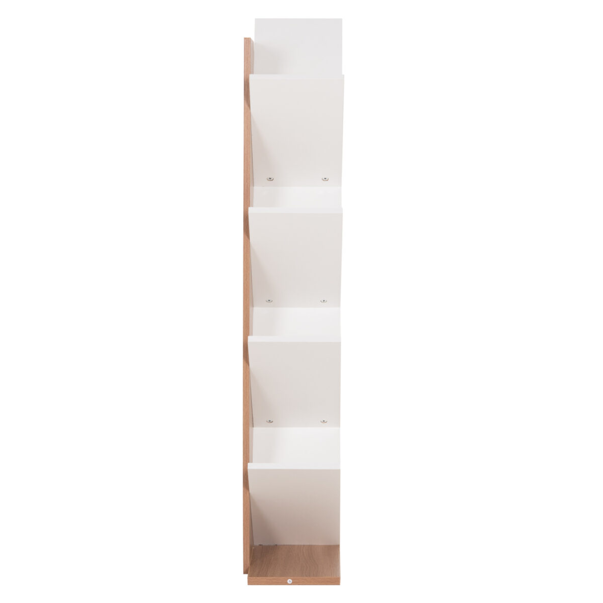 ΒΙΒΛΙΟΘΗΚΗ LIANA HM9028.14 ΜΕΛΑΜΙΝΗ SONAMA/ΛΕΥΚΟ 46x22x128,5Yεκ. - Image 5