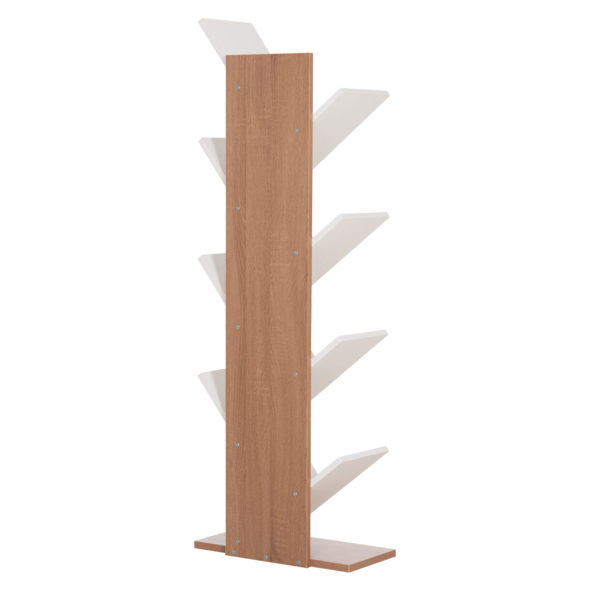 ΒΙΒΛΙΟΘΗΚΗ LIANA HM9028.14 ΜΕΛΑΜΙΝΗ SONAMA/ΛΕΥΚΟ 46x22x128,5Yεκ. - Image 6