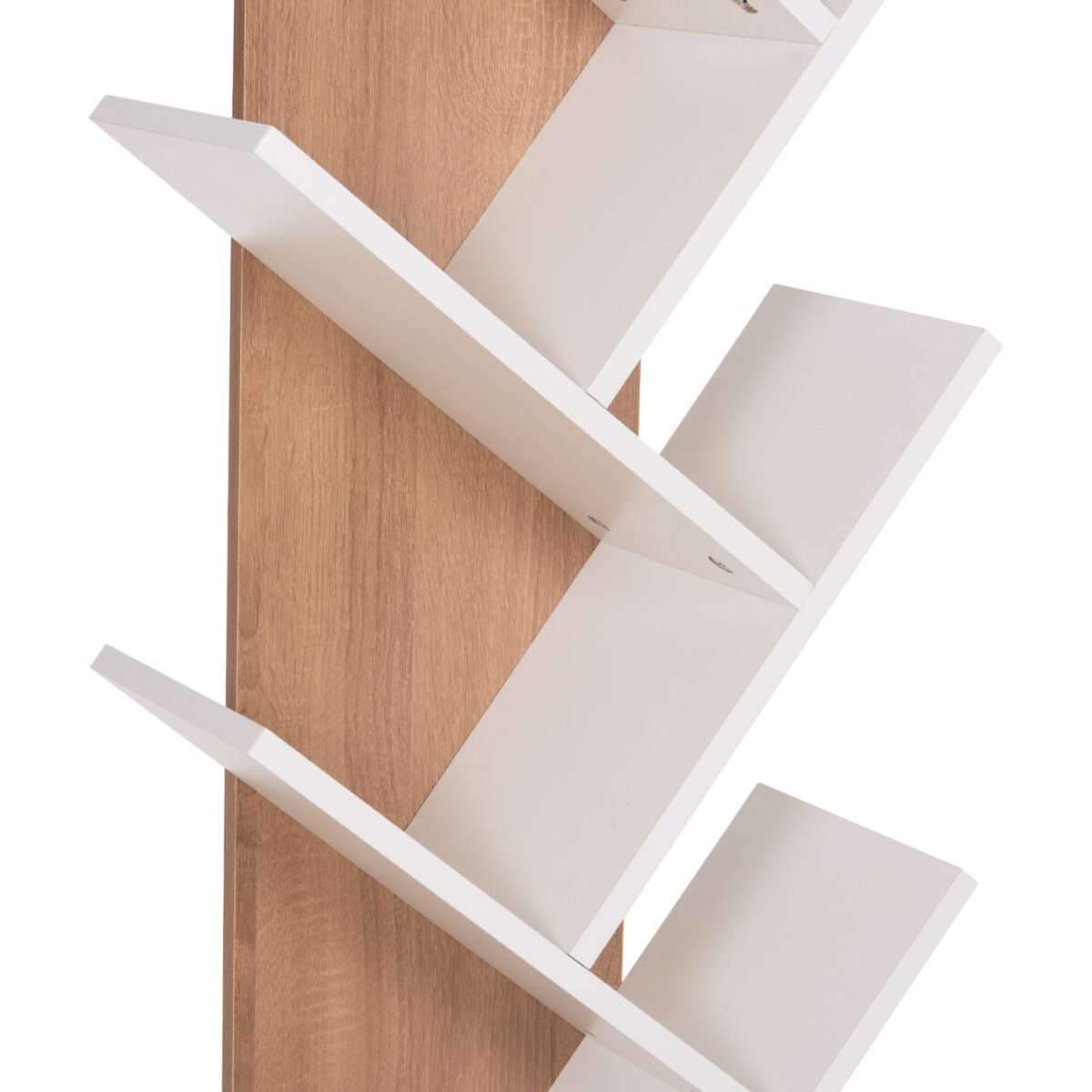 ΒΙΒΛΙΟΘΗΚΗ LIANA HM9028.14 ΜΕΛΑΜΙΝΗ SONAMA/ΛΕΥΚΟ 46x22x128,5Yεκ. - Image 8