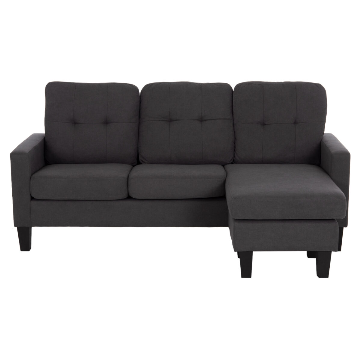 ΚΑΝΑΠΕΣ ΓΩΝΙΑ ΑΝΑΣΤΡΕΨΙΜΗ MEGGY HM3297.11 ΓΚΡΙ ΥΦΑΣΜΑ 184.5x75-129x86Yεκ. - Image 3