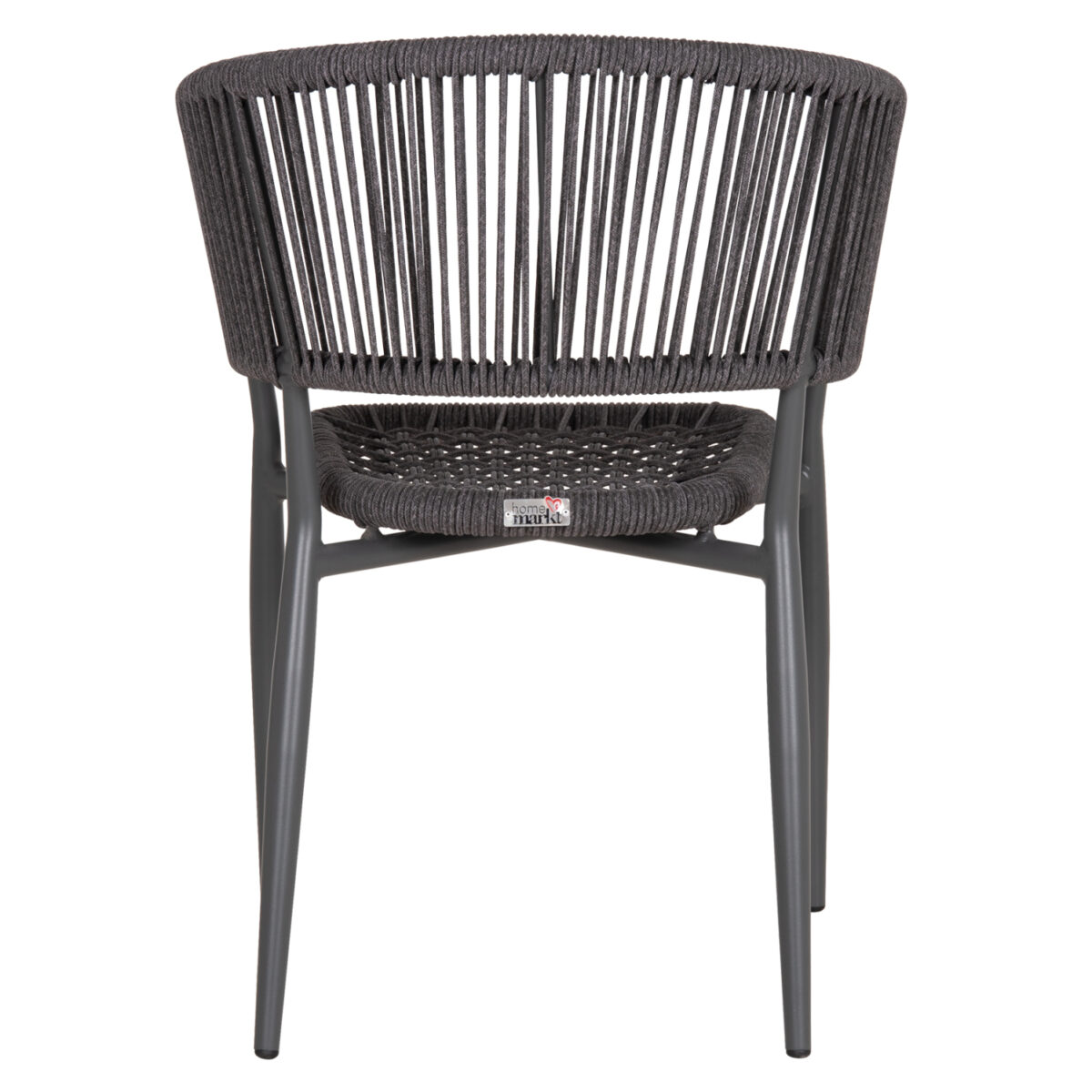ΠΟΛΥΘΡΟΝΑ ΑΛΟΥΜΙΝΙΟΥ EULO HM5783.21 ΓΚΡΙ-ΤWISTED RATTAN ΓΚΡΙ 57x63x77Υεκ. - Image 6