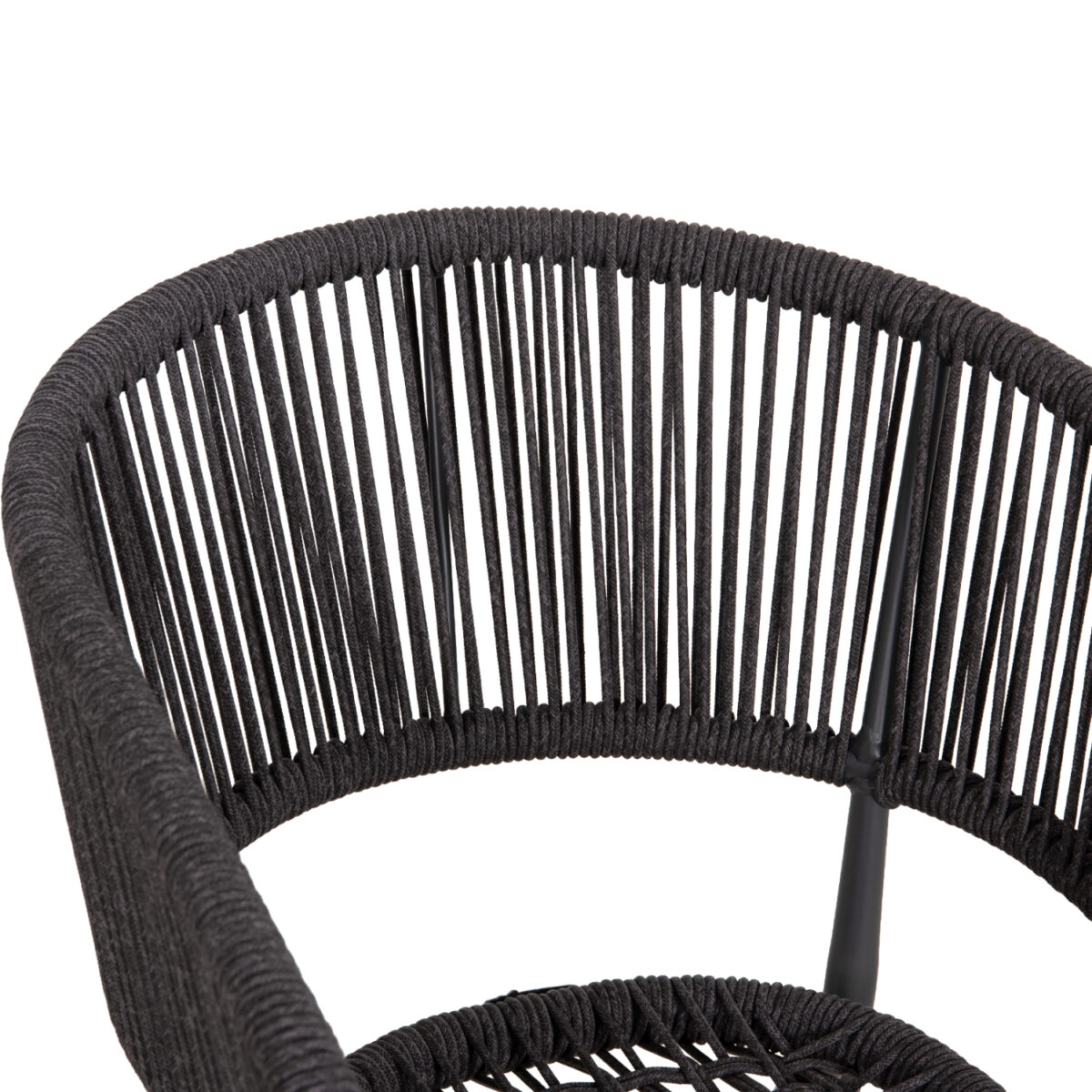 ΠΟΛΥΘΡΟΝΑ ΑΛΟΥΜΙΝΙΟΥ EULO HM5783.21 ΓΚΡΙ-ΤWISTED RATTAN ΓΚΡΙ 57x63x77Υεκ. - Image 7
