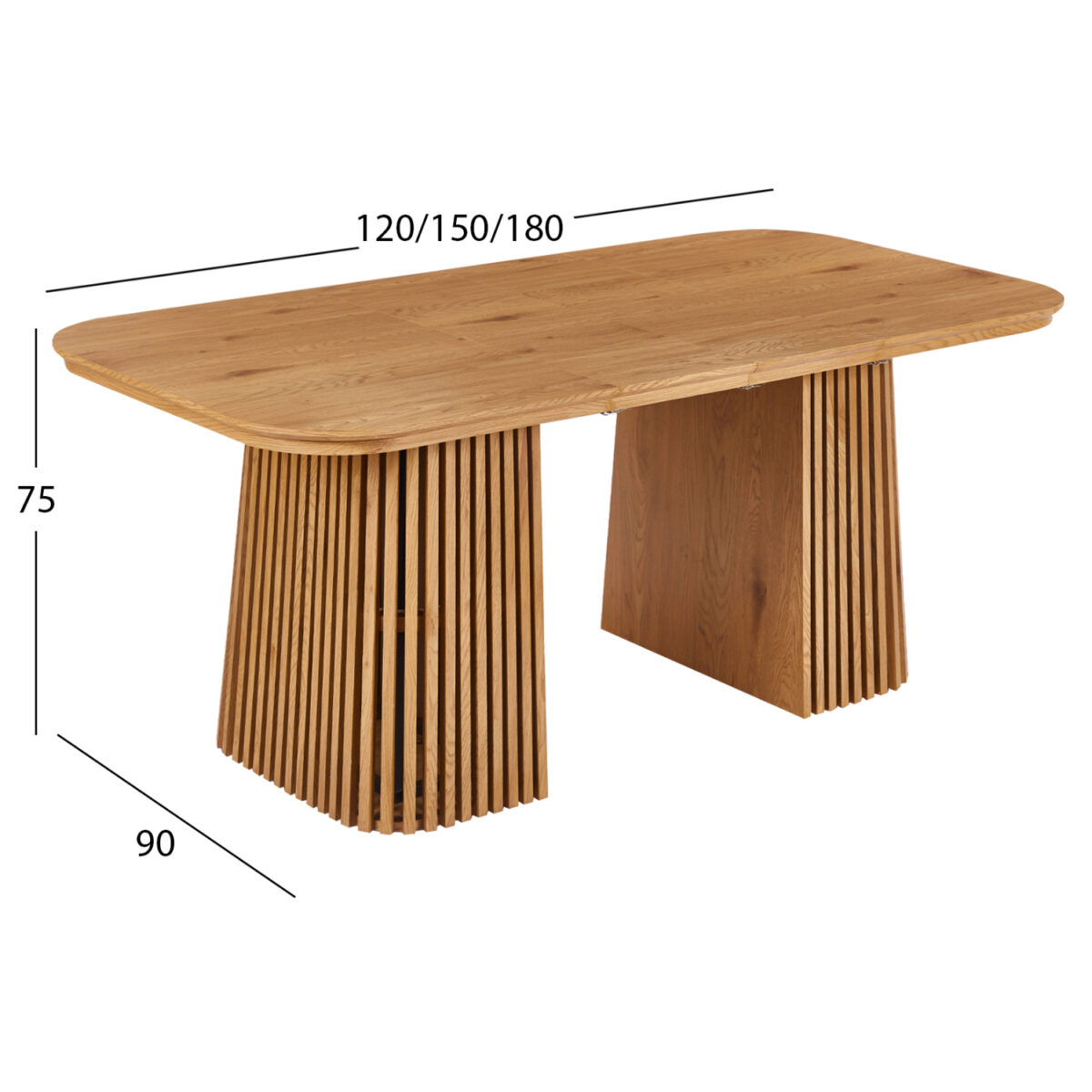 ΣΕΤ ΤΡΑΠΕΖΑΡΙΑΣ 5ΤΜΧ ΕΠΕΚΤΕΙΝΟΜΕΝΟ CORNEL HM12105.02 MDF--ΥΦΑΣΜΑ ΜΠΕΖ - Image 3