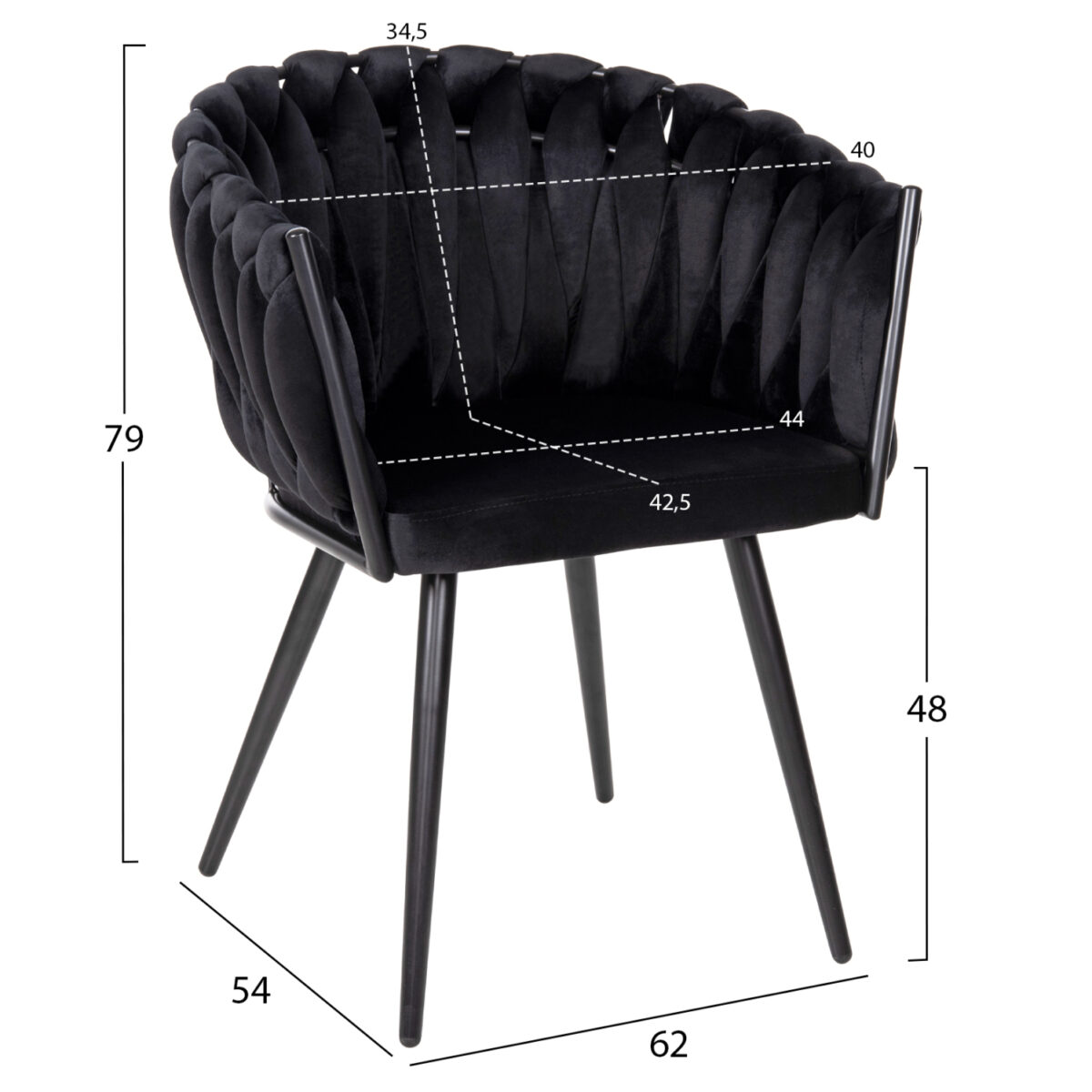 ΣΕΤ ΤΡΑΠΕΖΑΡΙΑΣ 5ΤΜΧ RAVEN HM12116.03 ΚΕΡΑΜΙΚΟ TOP ΜΑΥΡΟ ΜΑΡΜΑΡΟ--ΜΑΥΡΟ ΒΕΛΟΥΔΟ - Image 3