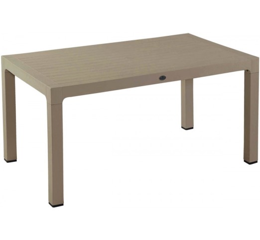 Wood 150 Τραπέζι Sand χωρίς τζάμι