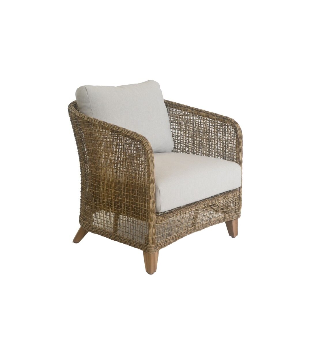Πολυθρόνα Jasmin Ξύλο Teak / Wicker
