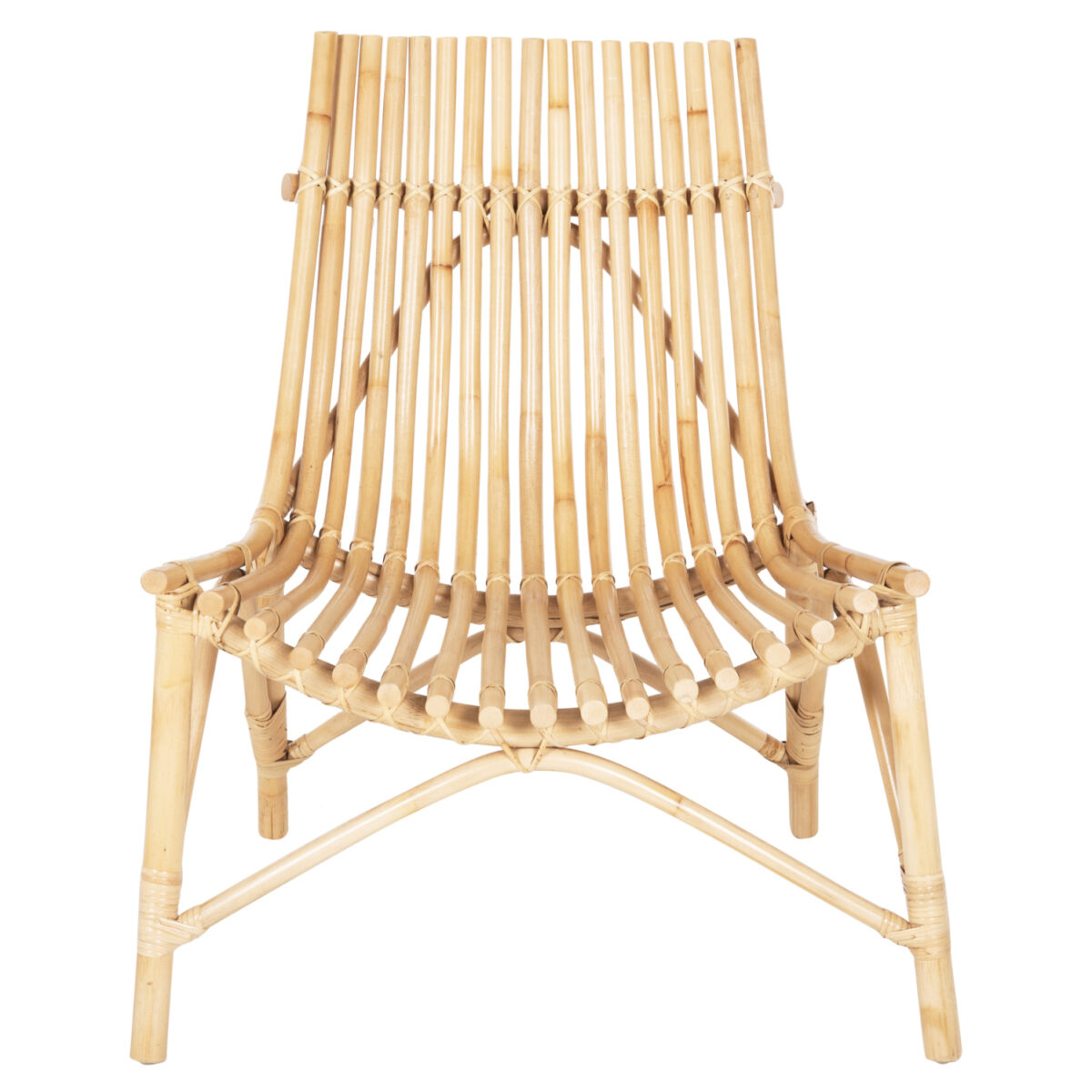 ΚΑΡΕΚΛΑ ΕΞΩΤ.ΧΩΡΟΥ CELLION HM9812.01 ΡΑΒΔΟΙ RATTAN ΣΕ ΦΥΣΙΚΟ ΧΡΩΜΑ 76x72x83Υεκ. - Image 3