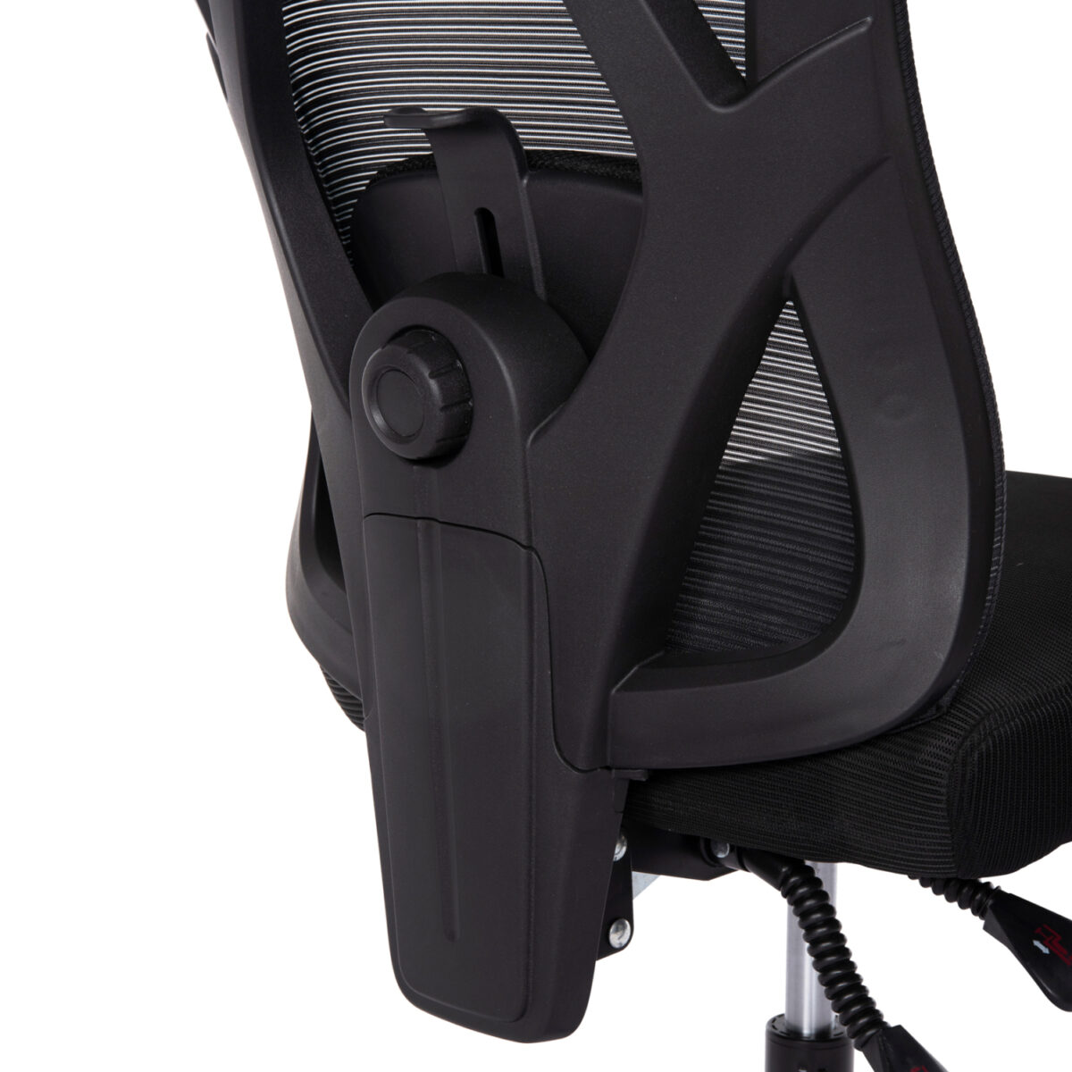ΚΑΡΕΚΛΑ ΓΡΑΦΕΙΟΥ MEXER HM1195.01 ΜΑΥΡΟ MESH-PP ΒΑΣΗ 68x70x136Υεκ. - Image 8
