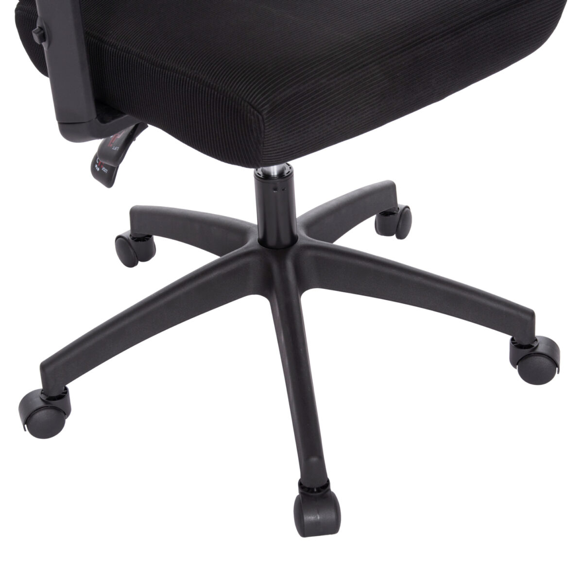 ΚΑΡΕΚΛΑ ΓΡΑΦΕΙΟΥ MEXER HM1195.01 ΜΑΥΡΟ MESH-PP ΒΑΣΗ 68x70x136Υεκ. - Image 10