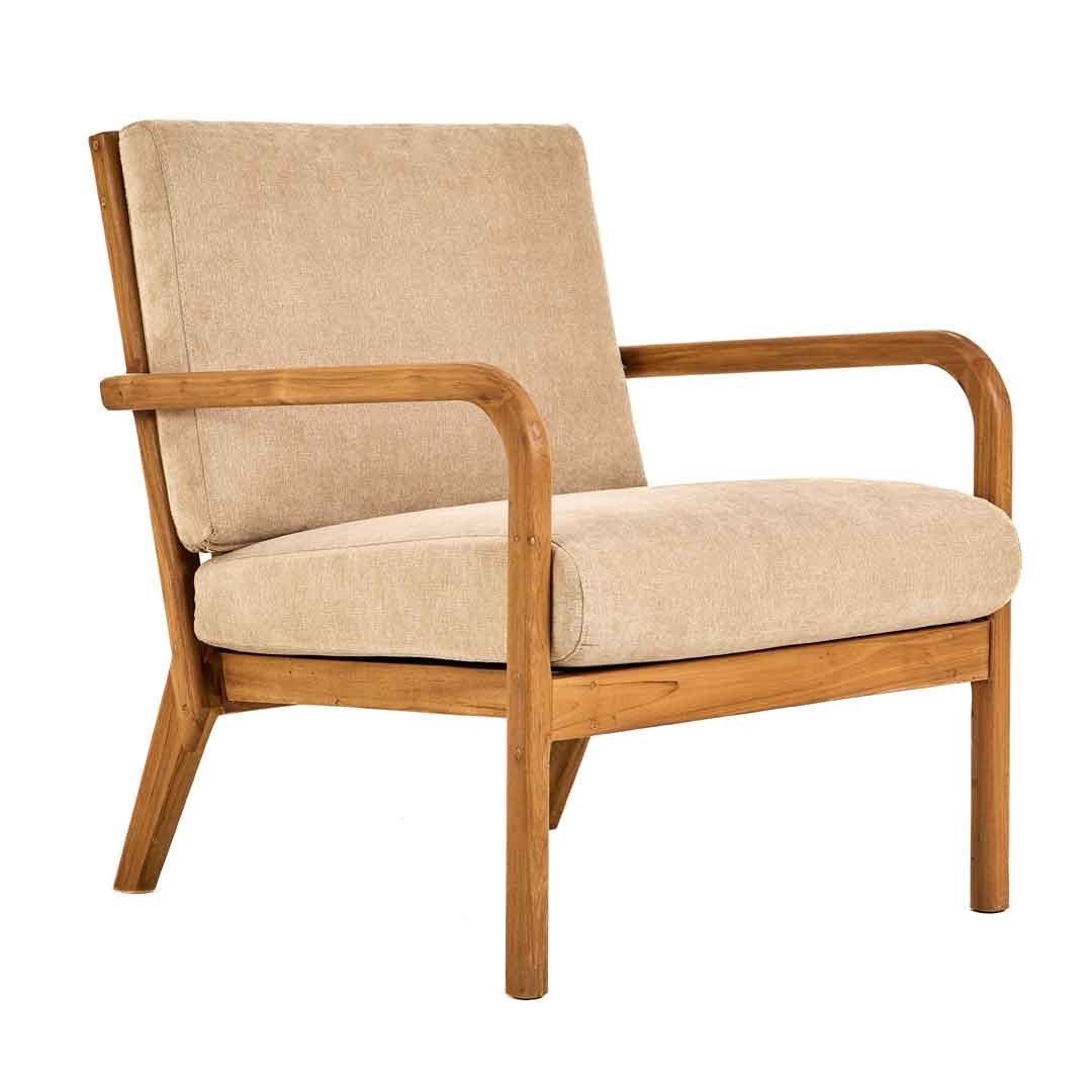 Καρέκλα πολυθρόνα Scandi Ξύλο Teak