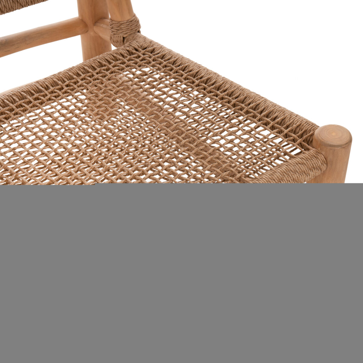 ΣΕΤ ΣΑΛΟΝΙΟΥ ΕΞ. ΧΩΡΟΥ 5ΤΜΧ LONDER ΗΜ12180 ΞΥΛΟ ΤΕΑΚ-P.E. RATTAN-ΦΥΣΙΚΟ - Image 7