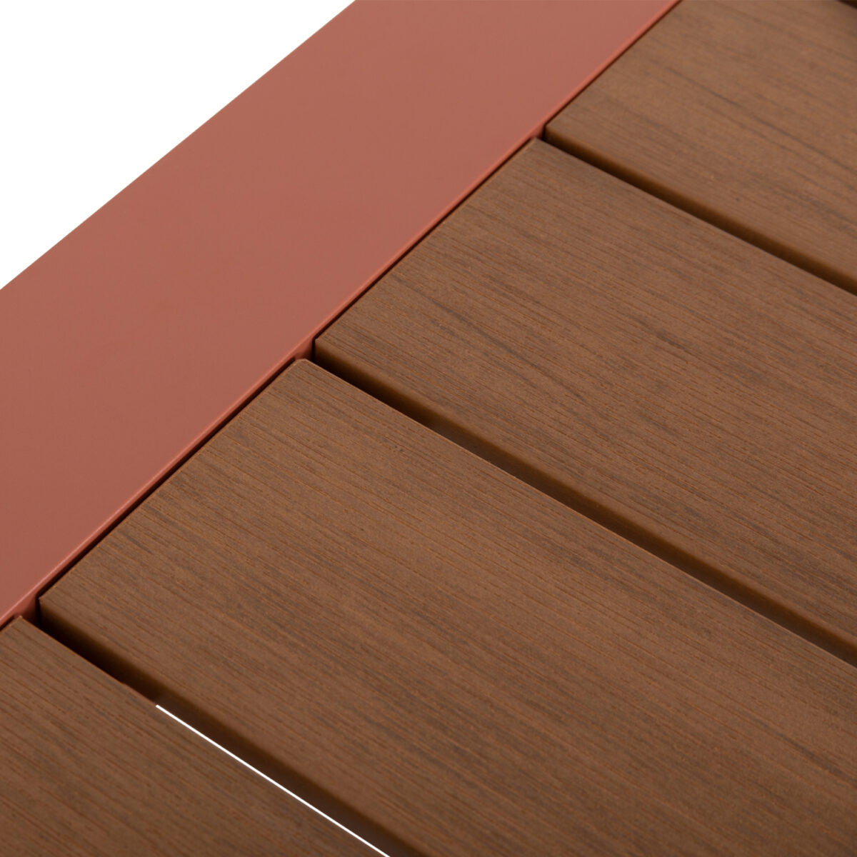 ΤΡΑΠΕΖΙ ΕΞΩΤ.ΧΩΡΟΥ GOYA HM6059.08 ΑΛΟΥΜΙΝΙΟ ΣE TERRACOTTA & POLYWOOD 160X80Χ75Υεκ. - Image 9