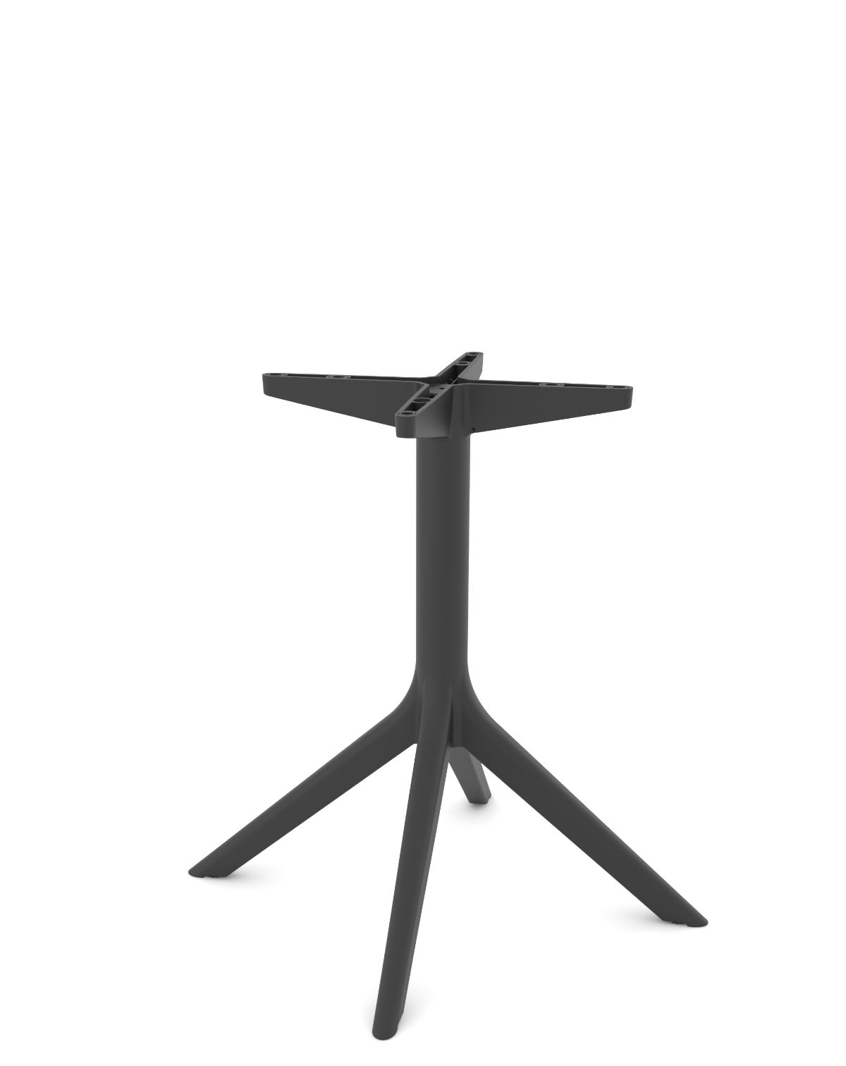 01-00-2691 Rita/B* Βάση Τραπεζιού PP Ανθρακί - Image 1