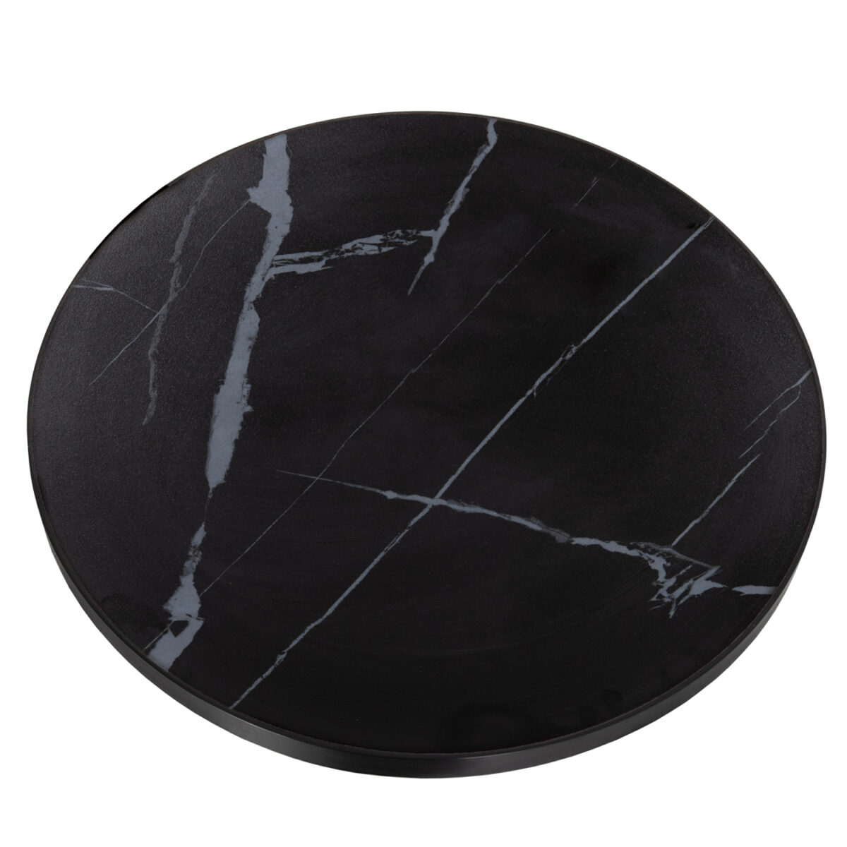 ΕΠΙΦΑΝΕΙΑ ΤΡΑΠΕΖΙΟΥ SINTERED STONE HM6652.03 ΜΕ ΠΛΑΙΣΙΟ ALU ΜΑΥΡΟ Φ60εκ. - Image 3