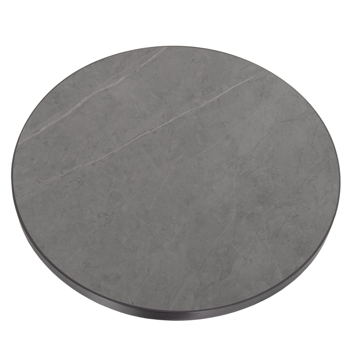 ΕΠΙΦΑΝΕΙΑ ΤΡΑΠΕΖΙΟΥ SINTERED STONE HM6652.05 ΜΕ ΠΛΑΙΣΙΟ ALU ΓΚΡΙ Φ60εκ. - Image 3