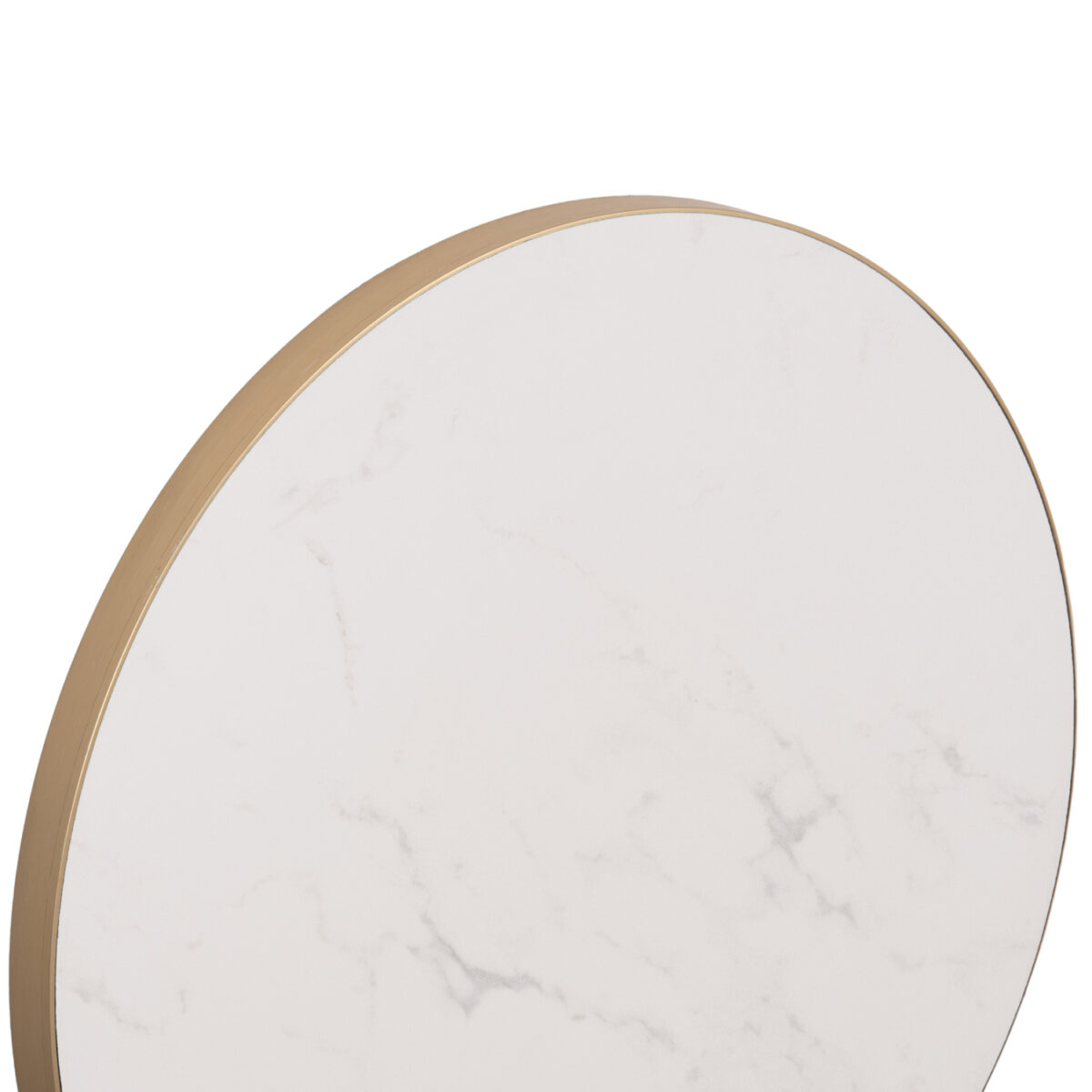 ΕΠΙΦΑΝΕΙΑ ΤΡΑΠΕΖΙΟΥ SINTERED STONE HM6652.12 ΜΕ ΠΛΑΙΣΙΟ ALU ΧΡΥΣΟ Φ60εκ. - Image 5