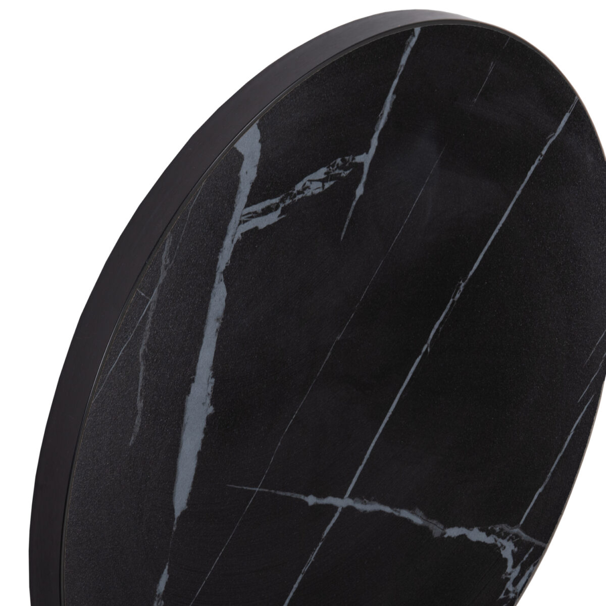 ΕΠΙΦΑΝΕΙΑ ΤΡΑΠΕΖΙΟΥ SINTERED STONE HM6653.03 ΜΕ ΠΛΑΙΣΙΟ ALU ΜΑΥΡΟ Φ70εκ. - Image 5