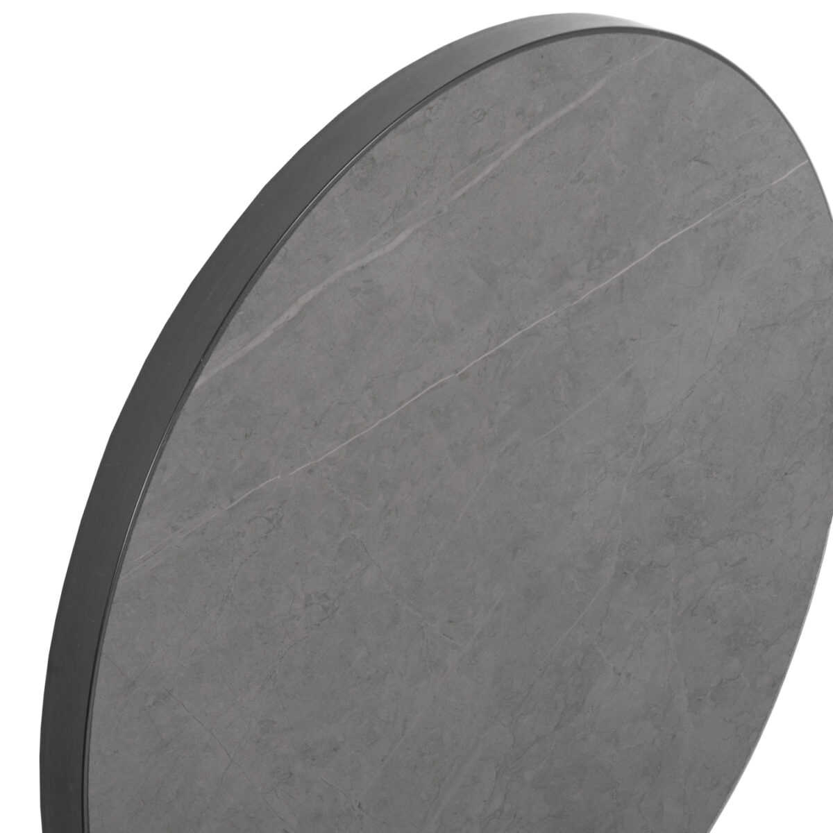 ΕΠΙΦΑΝΕΙΑ ΤΡΑΠΕΖΙΟΥ SINTERED STONE HM6653.05 ΜΕ ΠΛΑΙΣΙΟ ALU ΓΚΡΙ Φ70εκ. - Image 5