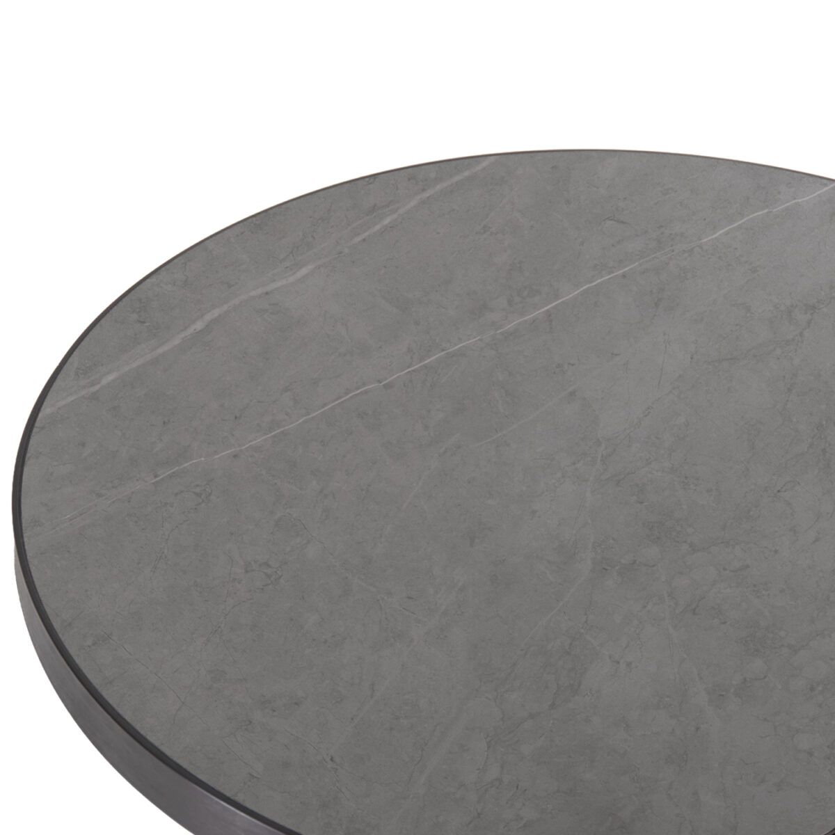 ΕΠΙΦΑΝΕΙΑ ΤΡΑΠΕΖΙΟΥ SINTERED STONE HM6652.05 ΜΕ ΠΛΑΙΣΙΟ ALU ΓΚΡΙ Φ60εκ. - Image 6