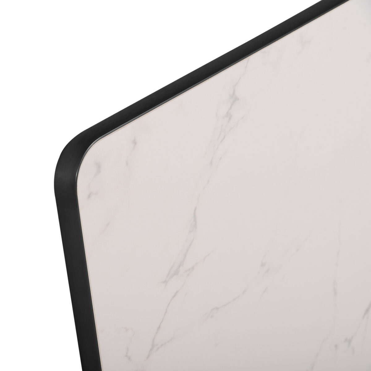 ΕΠΙΦΑΝΕΙΑ ΤΡΑΠΕΖΙΟΥ SINTERED STONE ΟΡΘΟΓΩΝΙΑ HM6656.02 ΠΛΑΙΣΙΟ ALU ΜΑΥΡΟ 120x80εκ. - Image 3