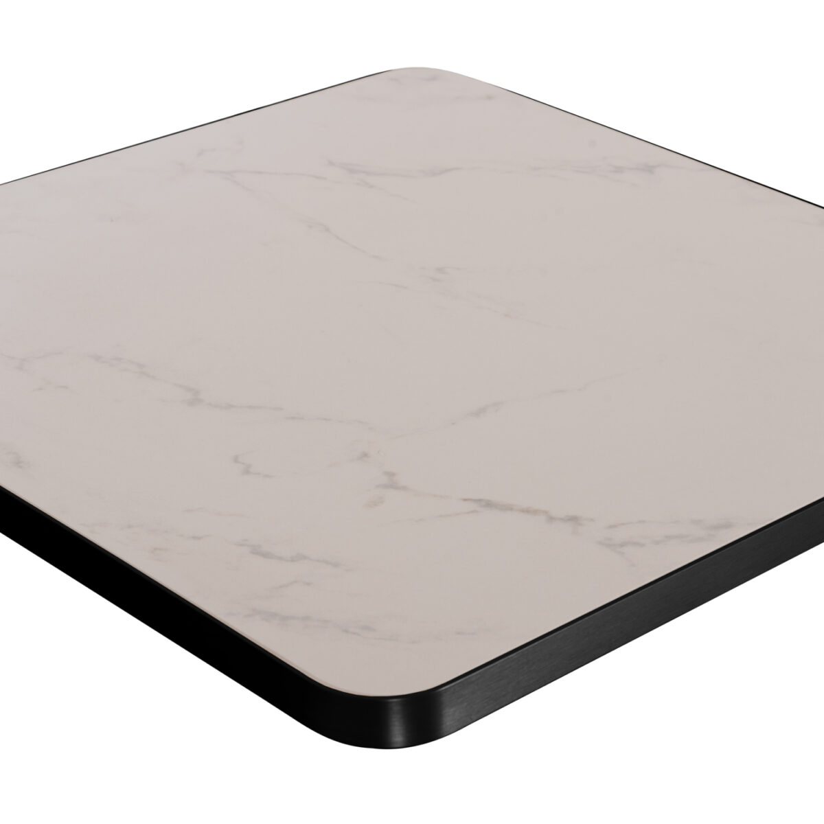 ΕΠΙΦΑΝΕΙΑ ΤΡΑΠΕΖΙΟΥ SINTERED STONE ΤΕΤΡΑΓΩΝΗ HM6655.02 ΠΛΑΙΣΙΟ ALU ΜΑΥΡΟ 80x80εκ. - Image 3
