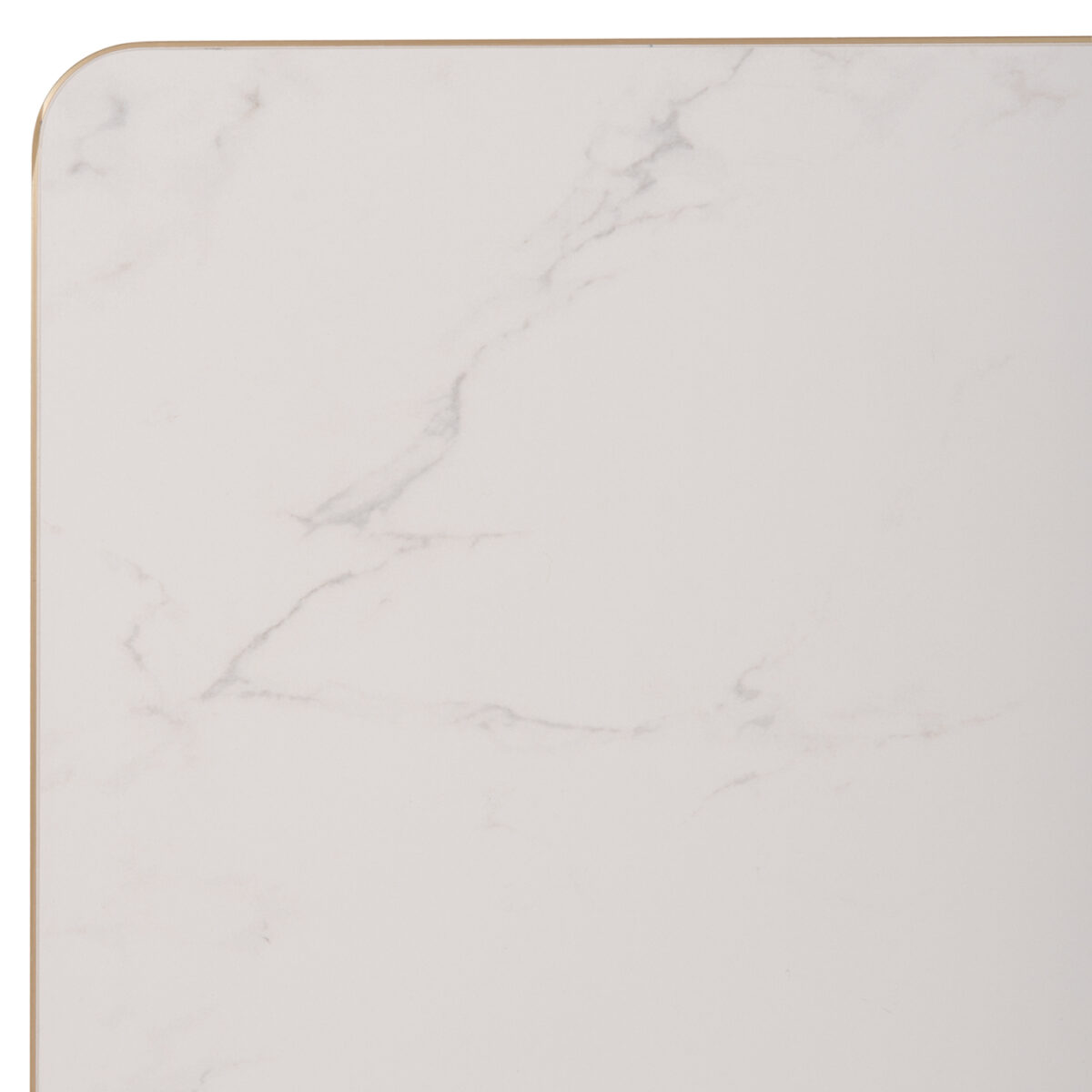 ΕΠΙΦΑΝΕΙΑ ΤΡΑΠΕΖΙΟΥ SINTERED STONE ΤΕΤΡΑΓΩΝΗ HM6654.12 ΠΛΑΙΣΙΟ ALU ΧΡΥΣΟ 70x70εκ. - Image 4