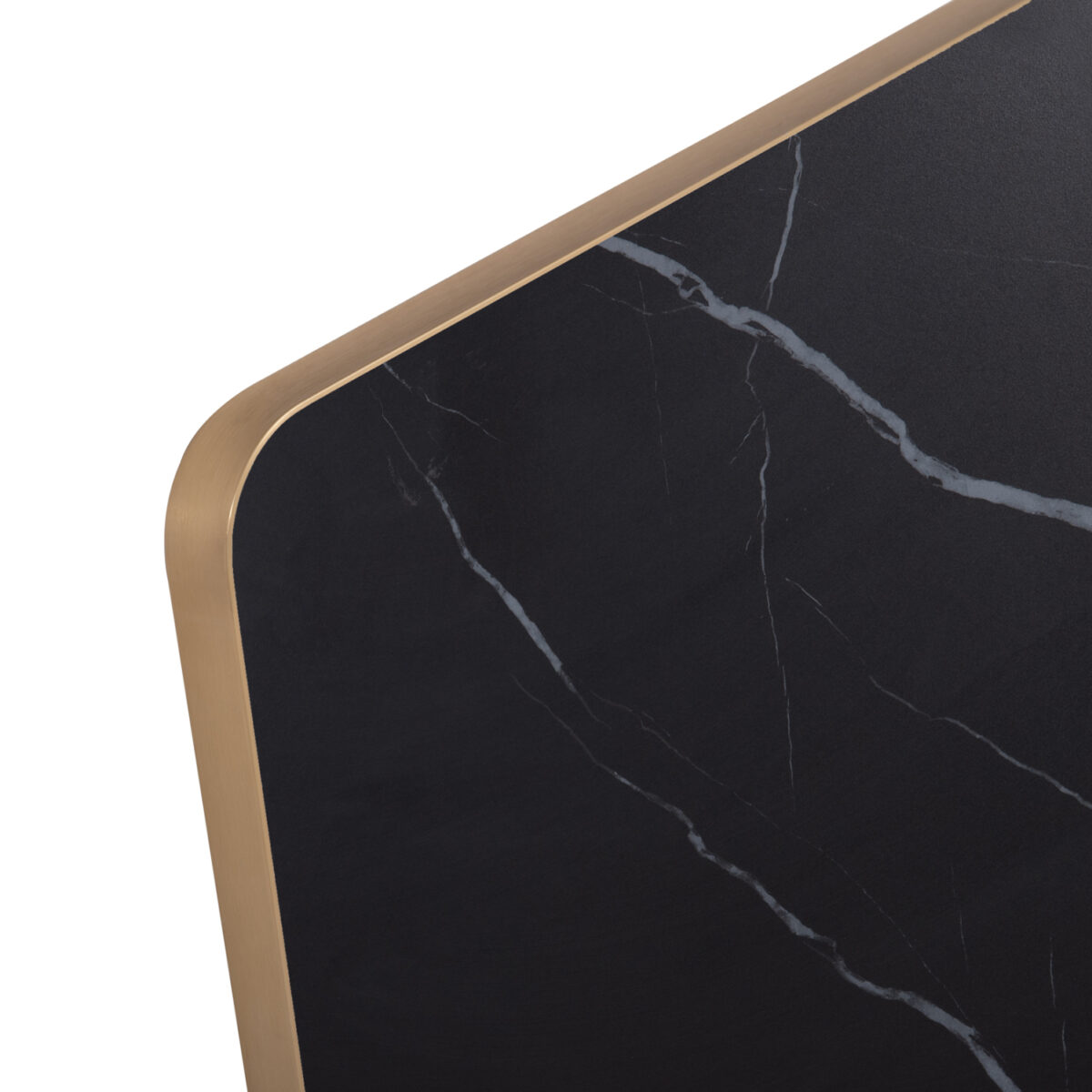 ΕΠΙΦΑΝΕΙΑ ΤΡΑΠΕΖΙΟΥ SINTERED STONE ΤΕΤΡΑΓΩΝΗ HM6655.13 ΠΛΑΙΣΙΟ ALU ΧΡΥΣΟ 80x80εκ. - Image 4