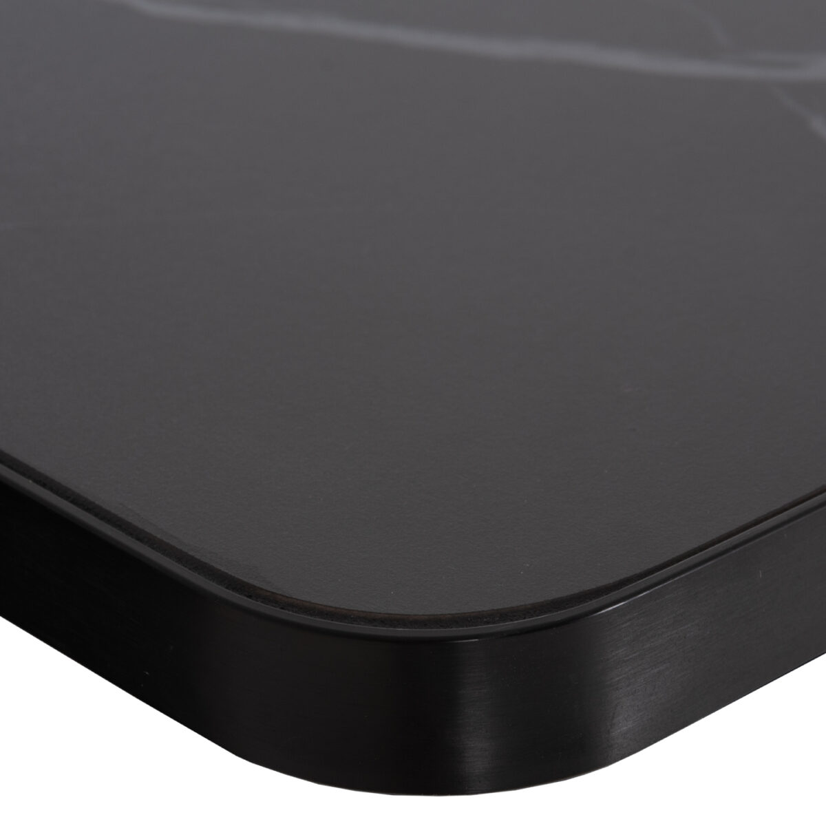 ΕΠΙΦΑΝΕΙΑ ΤΡΑΠΕΖΙΟΥ SINTERED STONE ΤΕΤΡΑΓΩΝΗ HM6654.03 ΠΛΑΙΣΙΟ ALU ΜΑΥΡΟ 70x70εκ. - Image 4